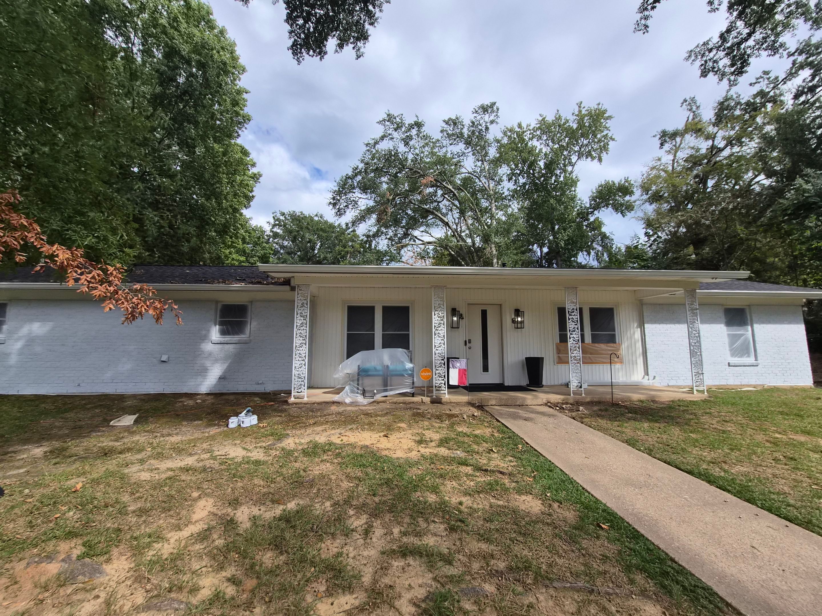 From Basic Brick to Bold Sage Green in Tyler, TX! Quality Coats Painting by Quality Coats Painting