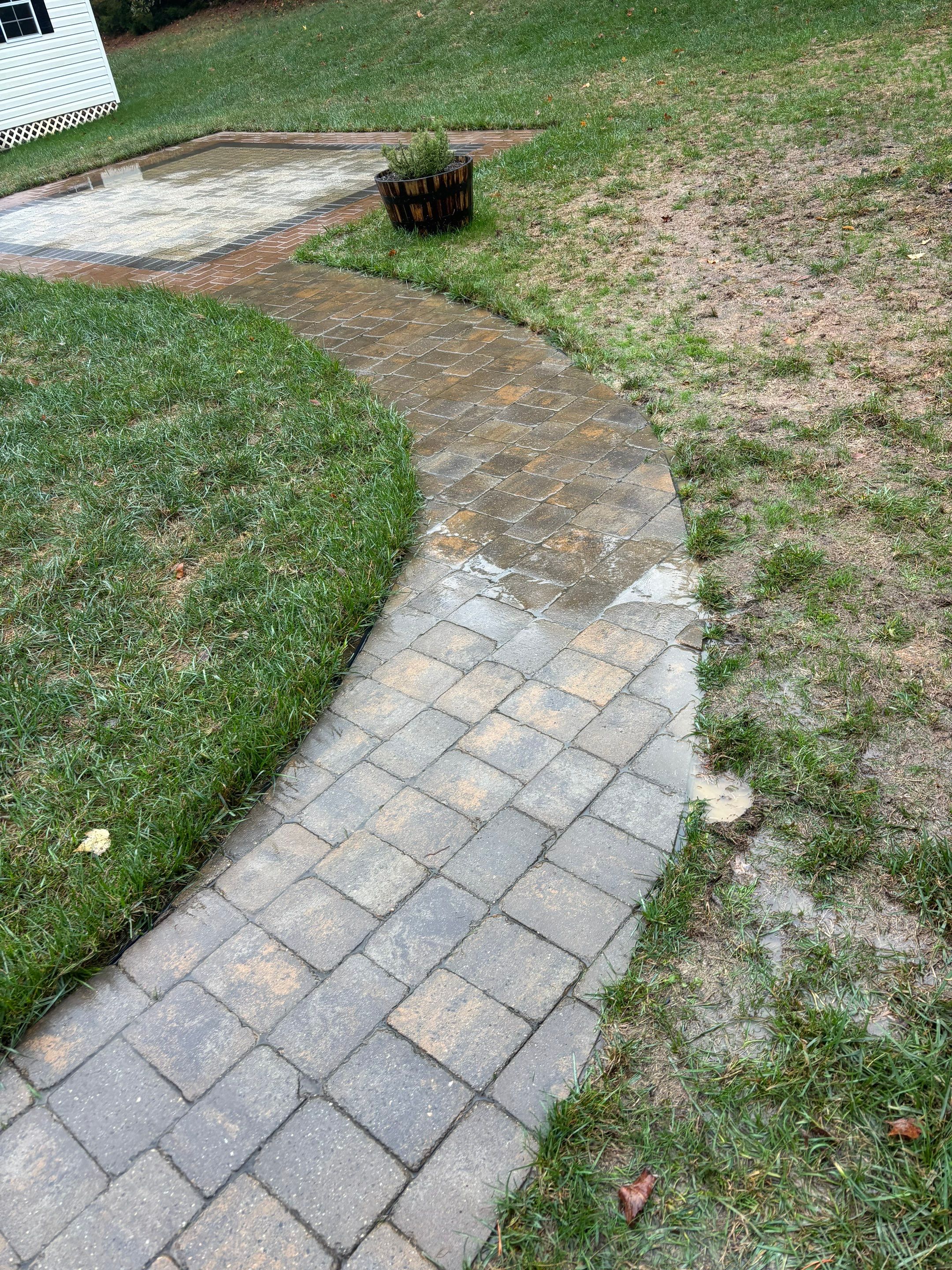 Pavers using Concrete Sealant by DuraSeal