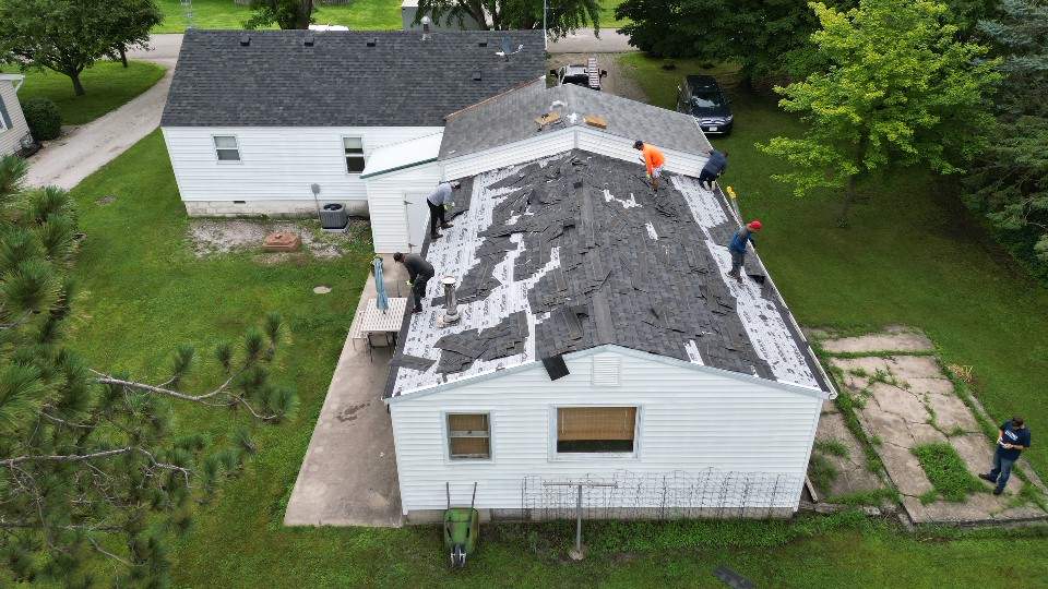 Residential Customer by Grell Roofing