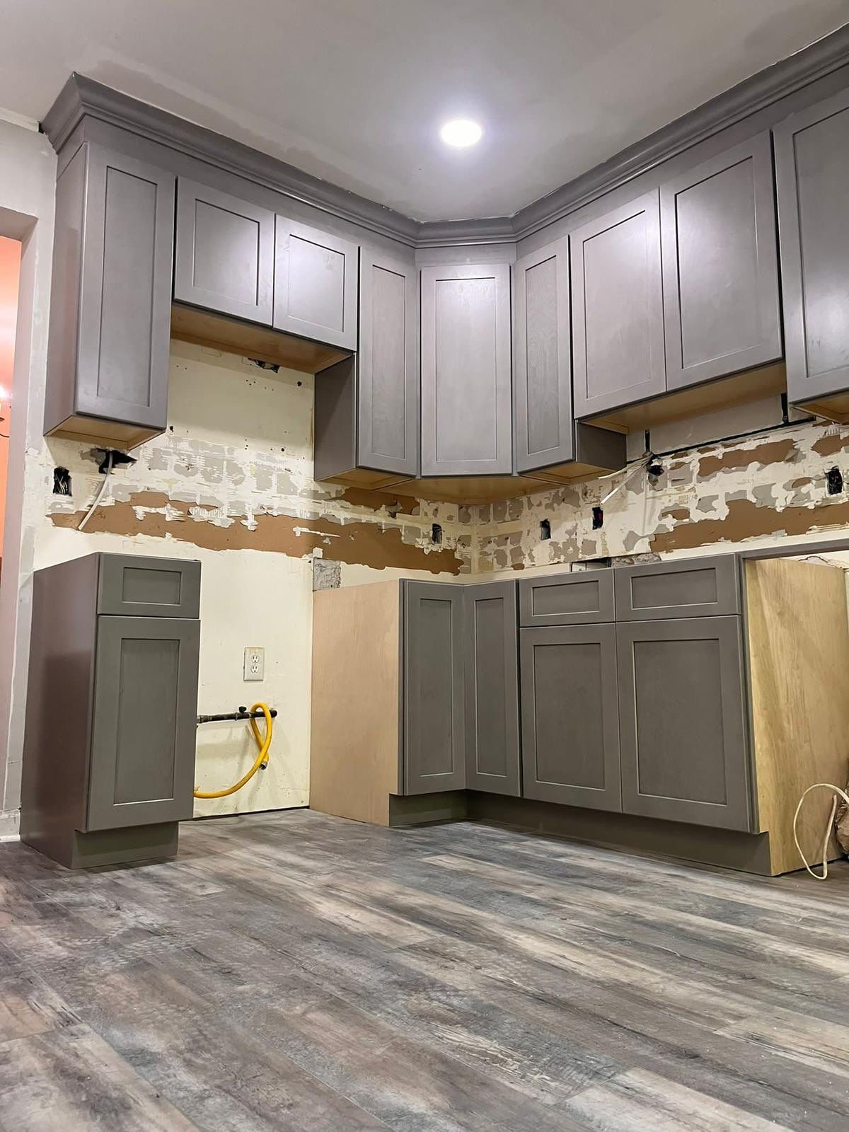 Kitchen Remodel using Cabinets by Home Concepts Construction