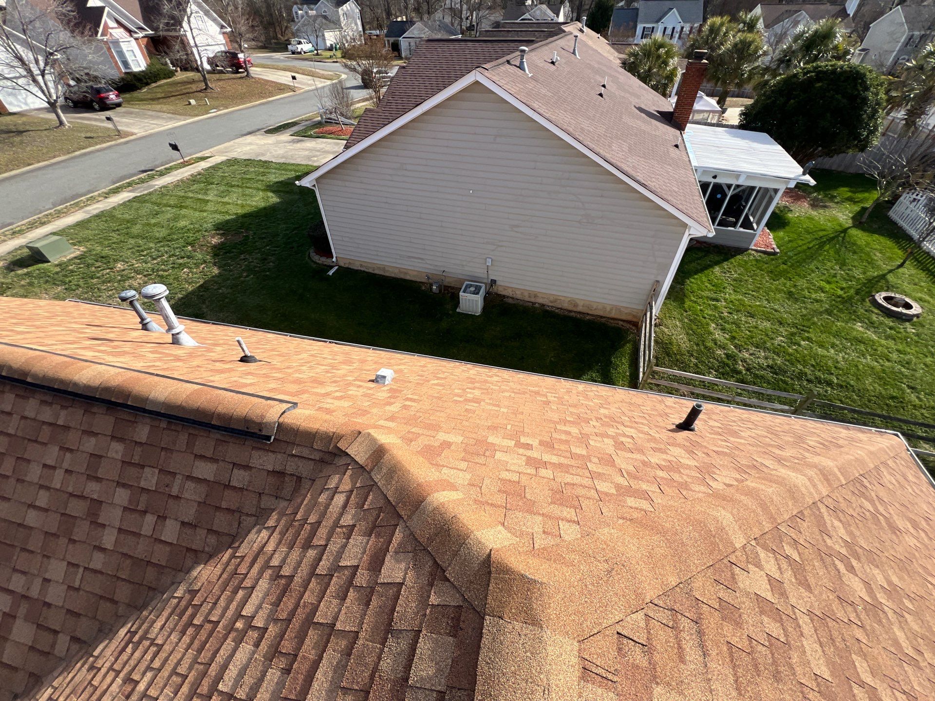 Residential Roofing Installation using GAF Timberline HDZ Charcoal by RISE Roofing & Restoration, LLC