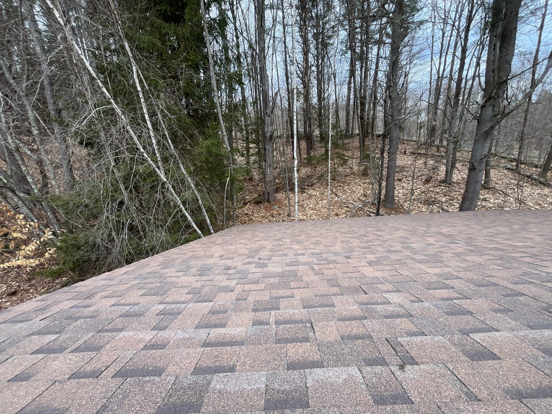 New Asphalt Roof in Alton New Hampshire by Tall pine roofing
