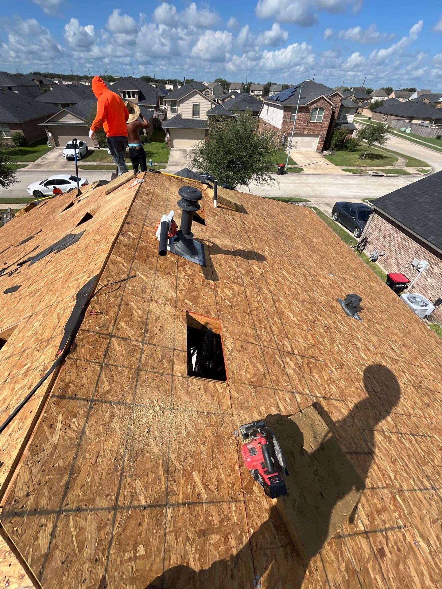 Reroof and Interior Work by Berry Good Roofing 