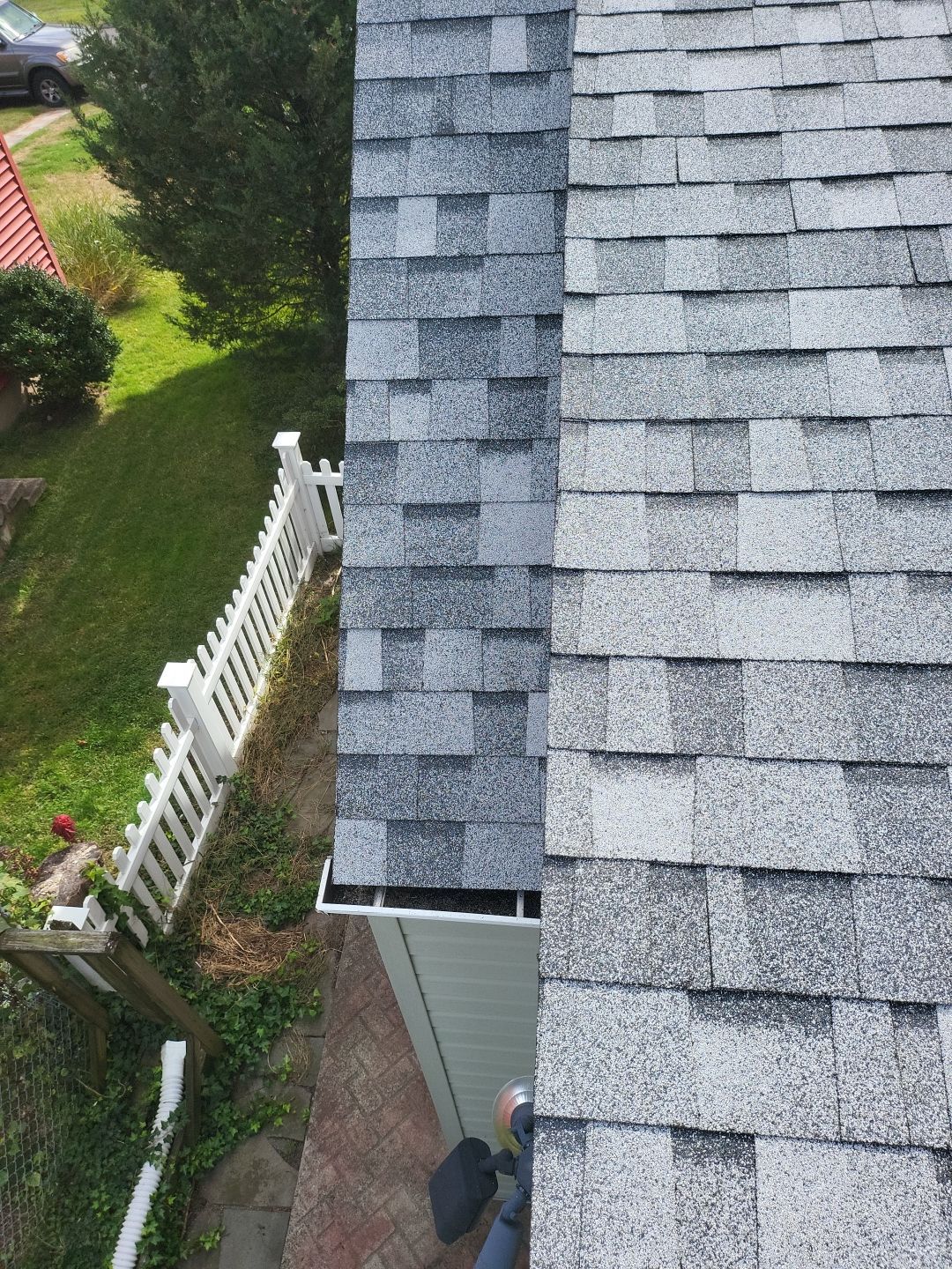 Residential Roofing Installation using Owens Corning TruDefinition Sierra Gray by A Plus Exterior
