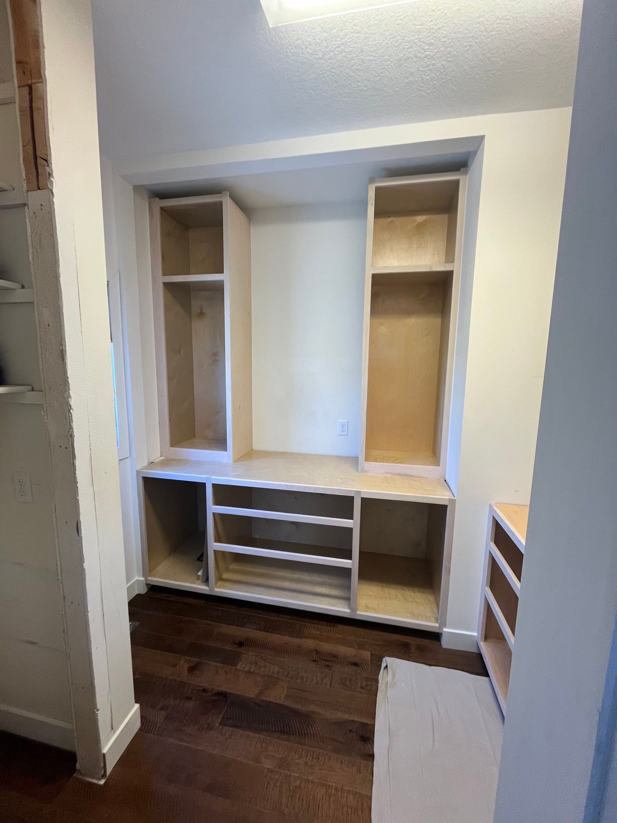 Pantry Built by Cutting edge painting 