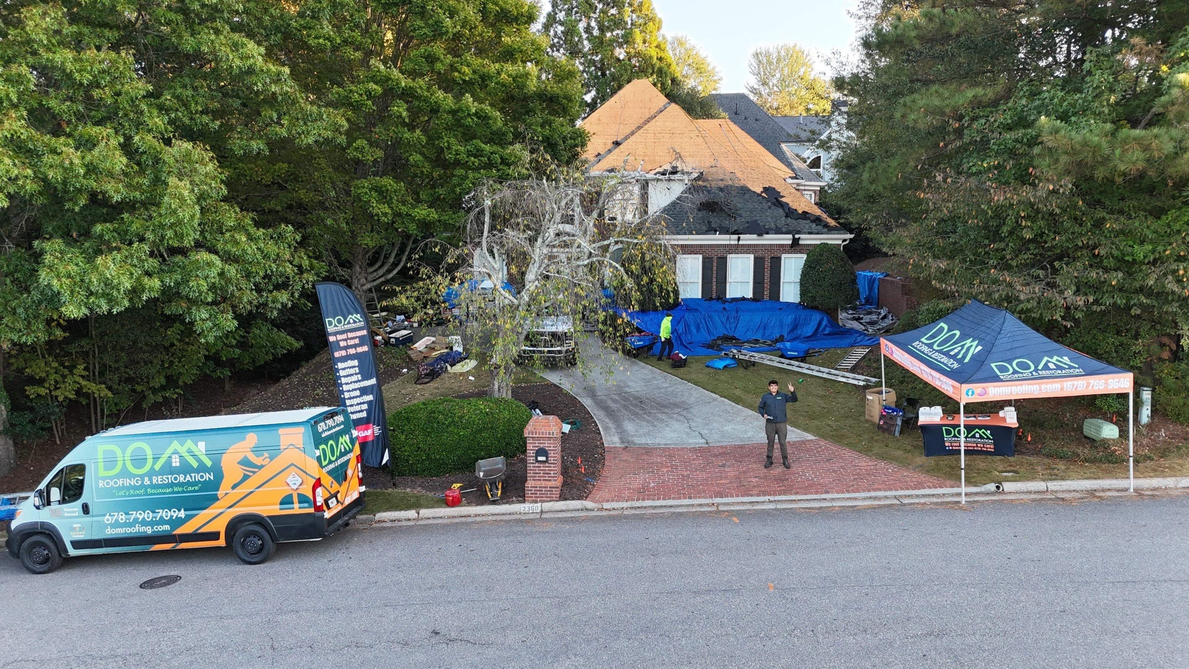 Steeplechase Ln Roof Replacement  by Dom Roofing & Restoration
