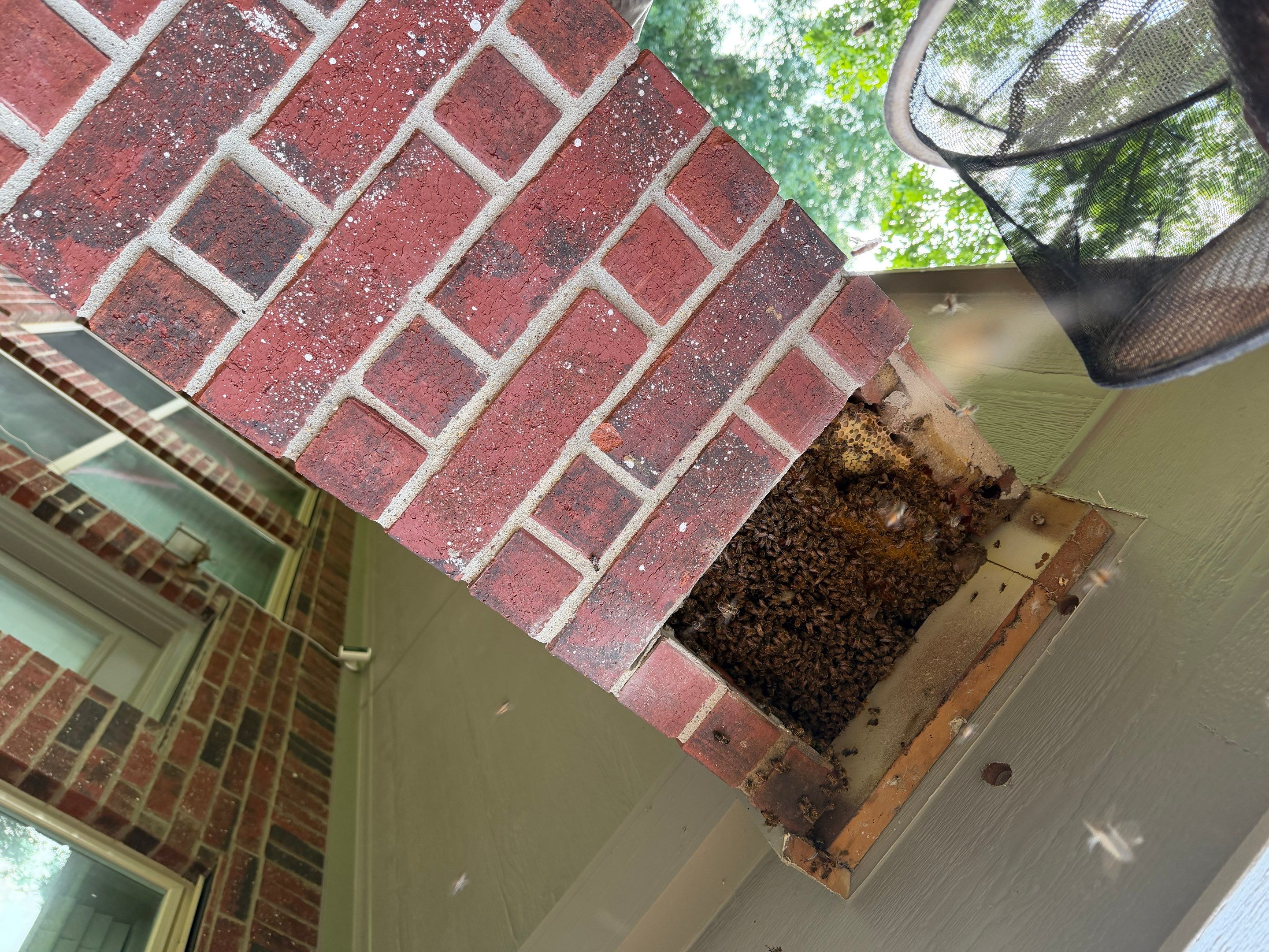 Brick Column by Rockwall Honey Bee Company