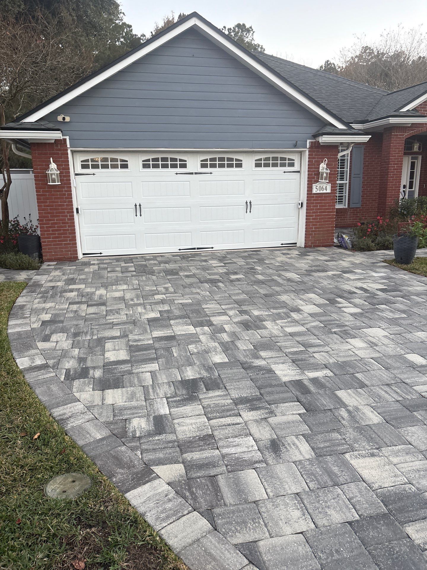 Paver Driveway using Concrete Sealant and PolySand by DuraSeal