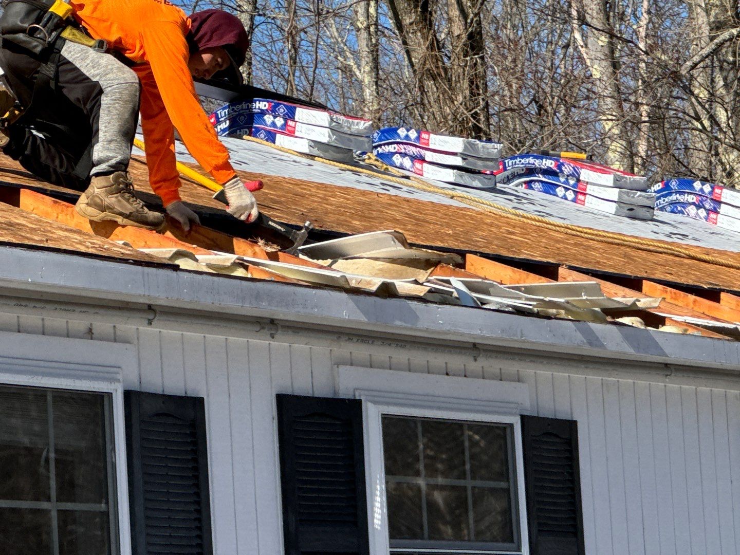 Roof Replacement with Complimentary Eave Repair by Sensible Home Solutions