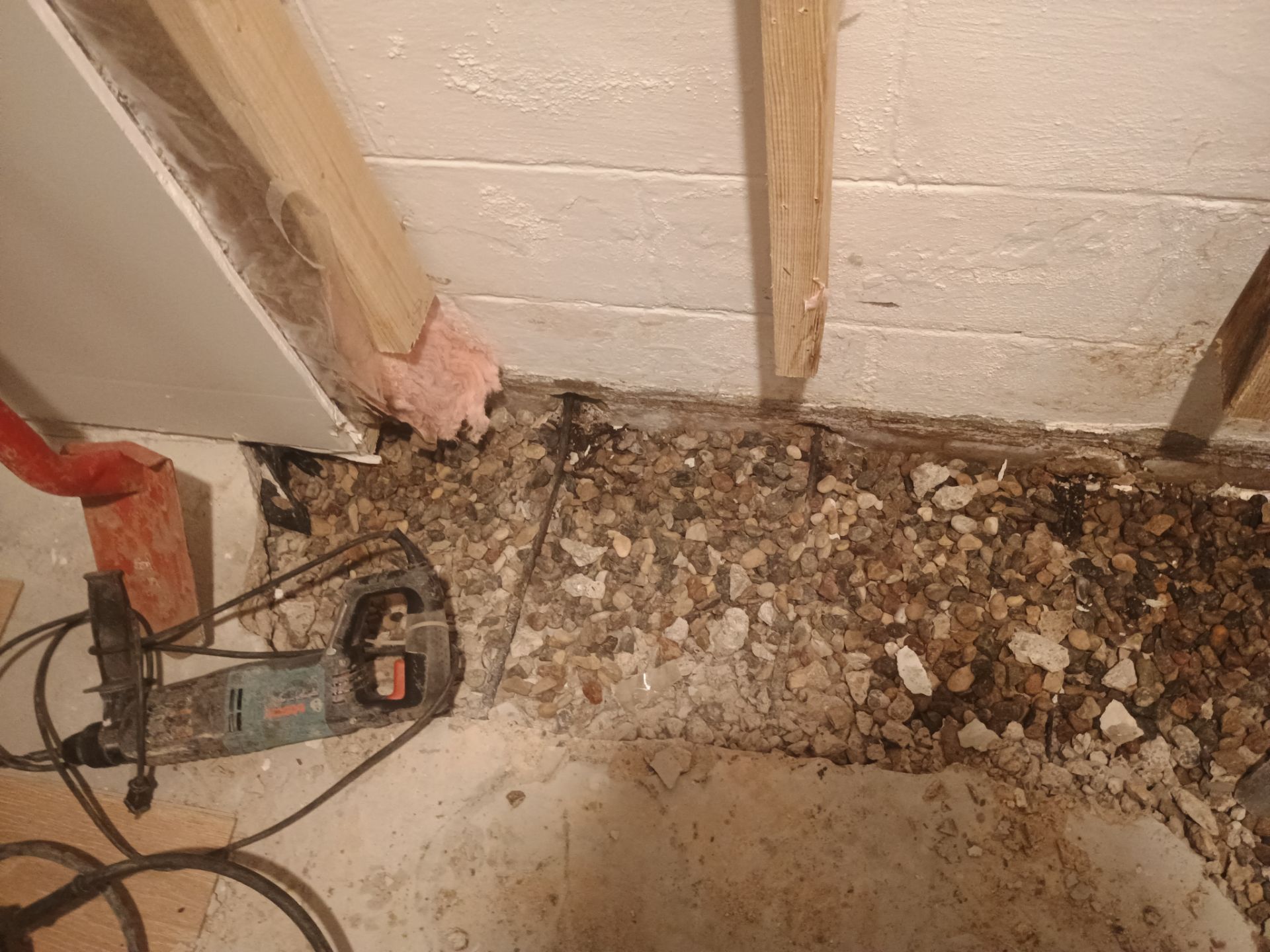Interior Drain Tile Waterproofing in Columbia Heights, MN by Waterproofing Northeast