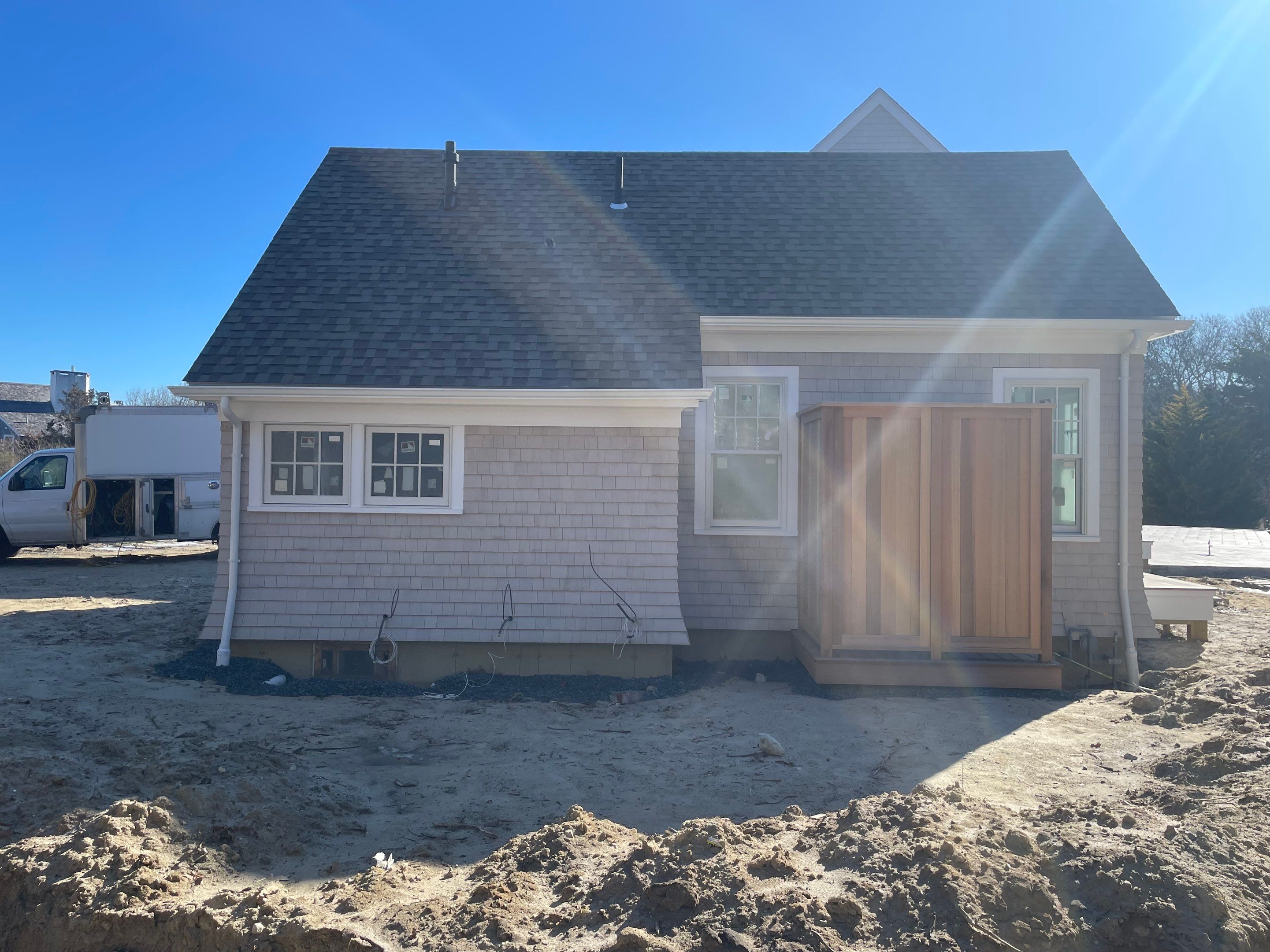 Gutter Installation using 5" K-Style Aluminum Gutter in Sandwich, MA by Gutter Pro Enterprises