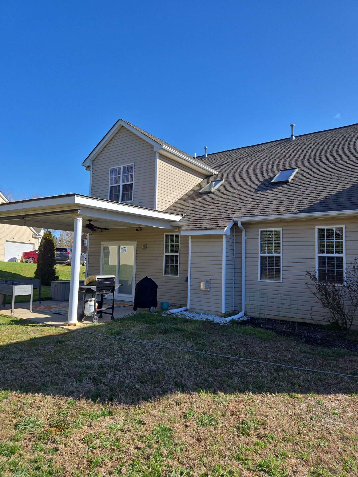 House Wash using cleaner by Power Wash Masters LLC
