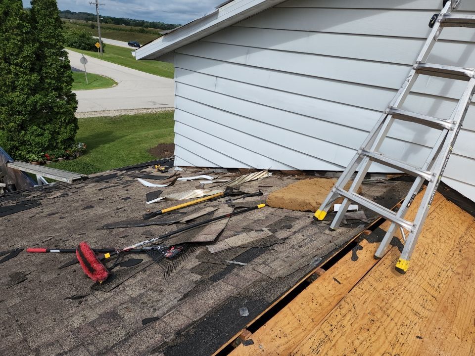 Residential Roof Replacement with GAF Shingles in Sheboygan Falls, WI by Gellings Roofing & Siding