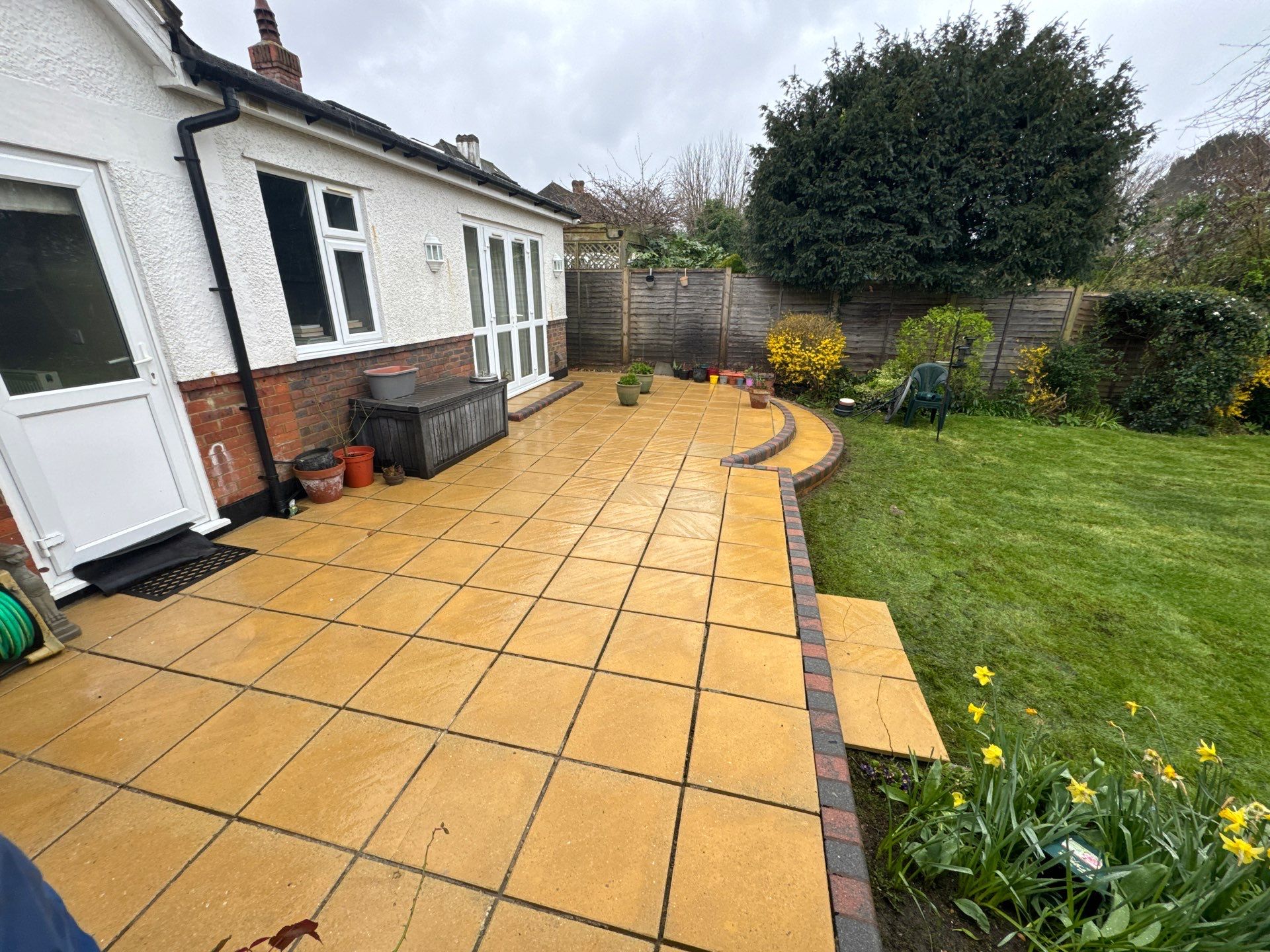 Exterior Clean - Roof - Patio - Driveway using honda 21 ltr/min by Ges Exterior Cleaning ltd