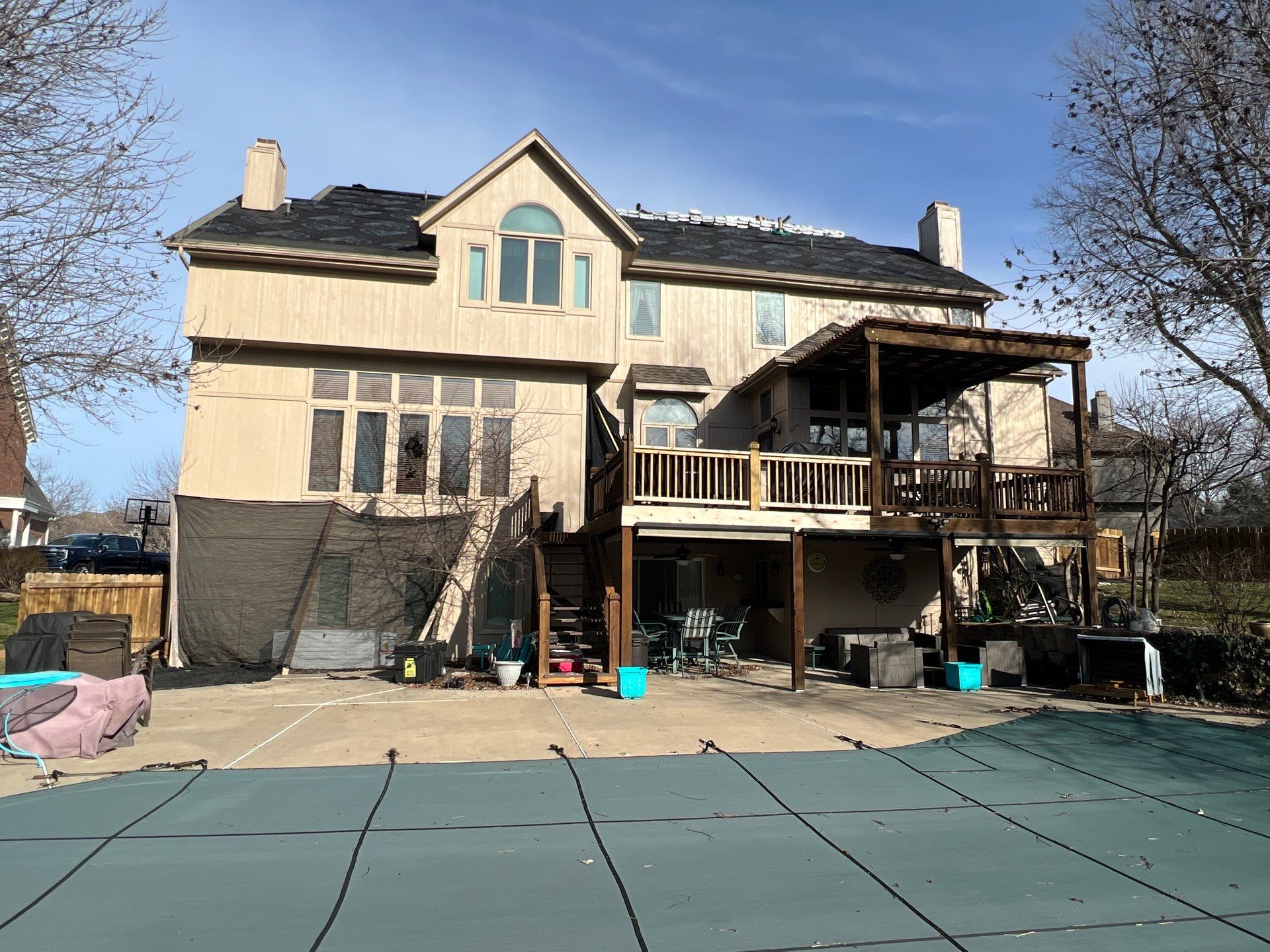 Project in Overland Park by HT Roofing & Construction, INC