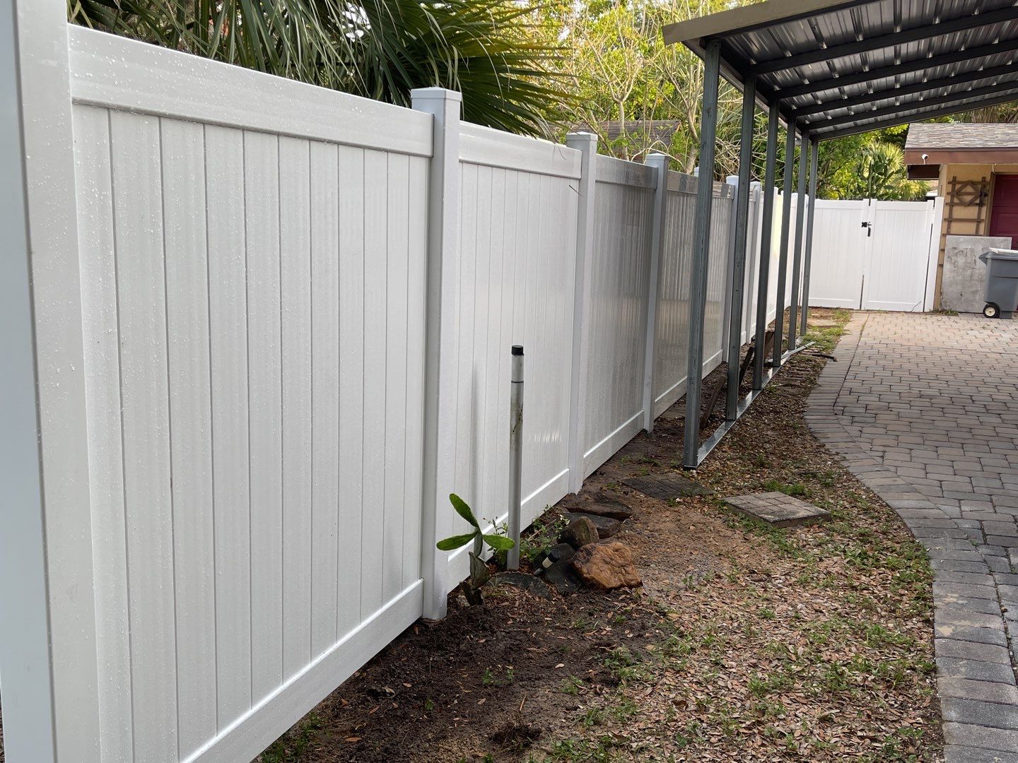Bradenton, FL 6ft. Tall White Vinyl Privacy Fence  by Asap fence and gates, LLC
