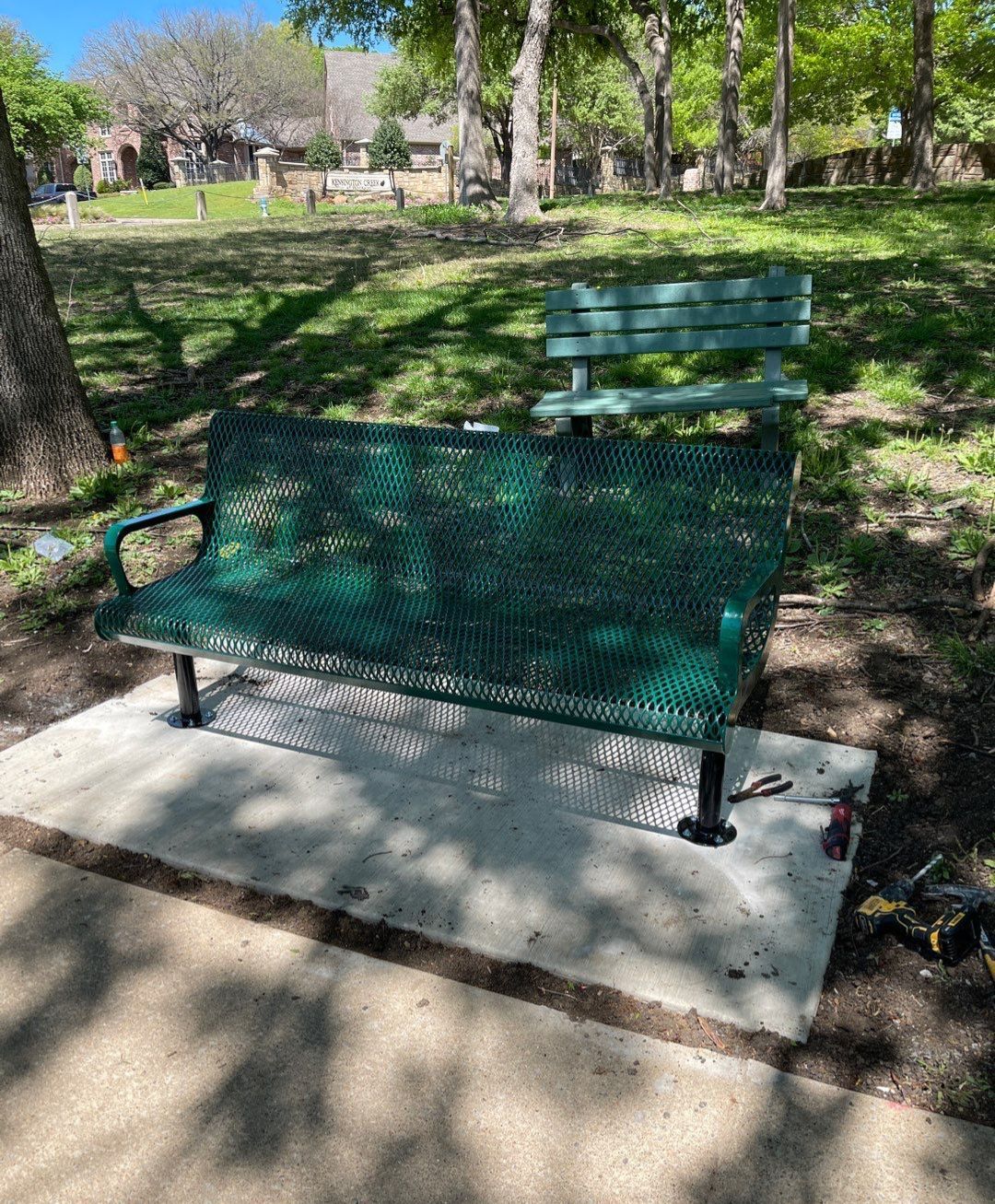 Bench Additions to Community  by SLM General Contractors & Roofing