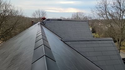 Tesla Solar Roof on New Construction