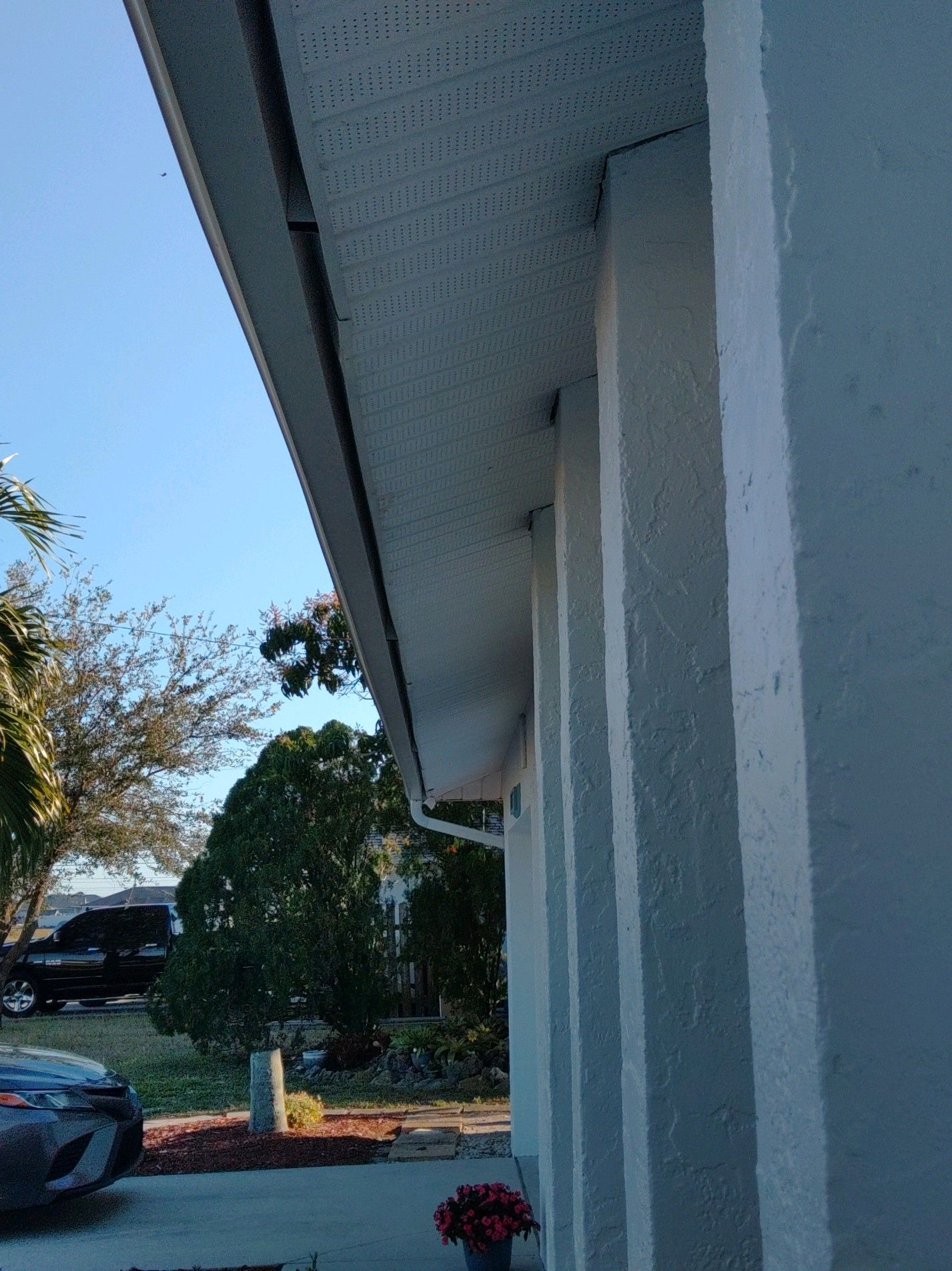 Soffit and Fascia Installation in Cape Coral FL by Gutter Professors