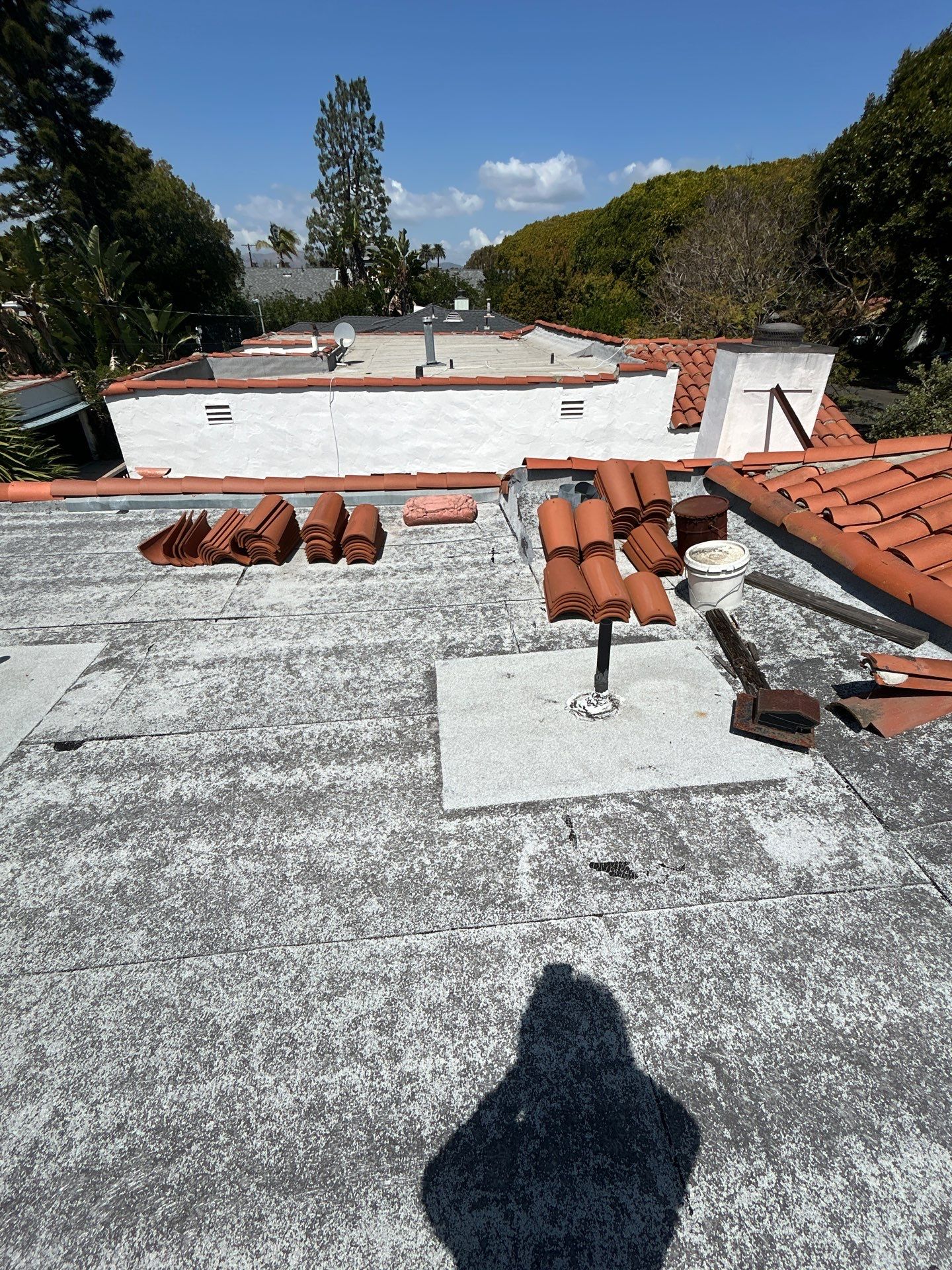 Tile Reset & Silicone Coating using American Standard Coatings Silicone-S by Hull Brothers Roofing