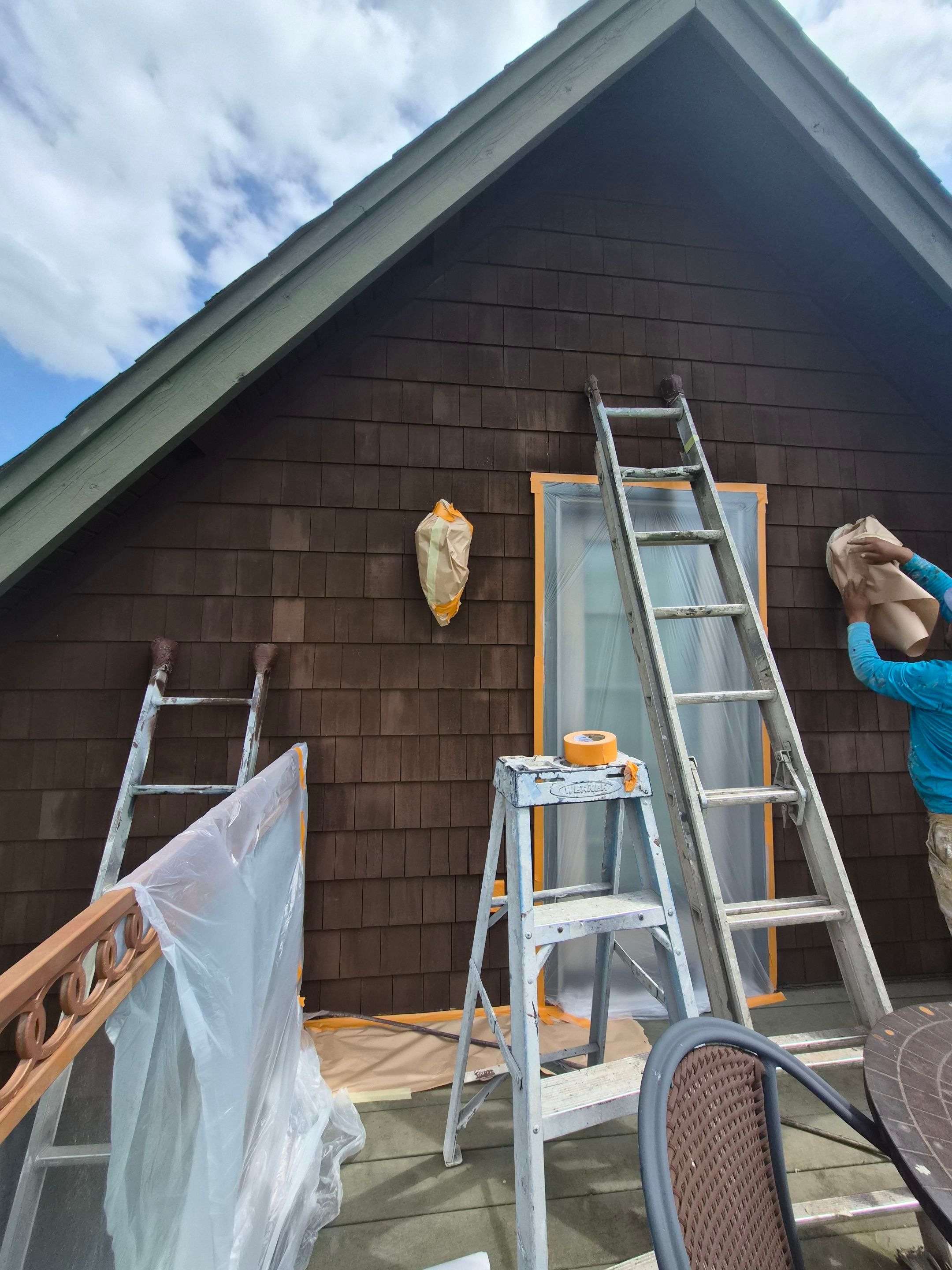A Complete Exterior Refresh for a Custom Log Home & Property in Alba, Texas by Quality Coats Painting