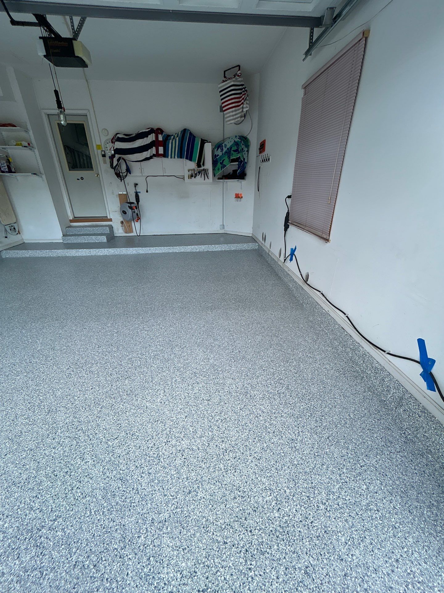 Tidal Wave Garage Floor Coating by Level 10 Coatings