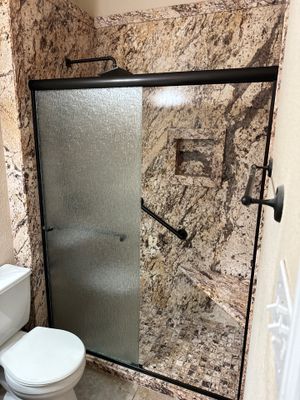 Tub to Walk-in Shower in Buda