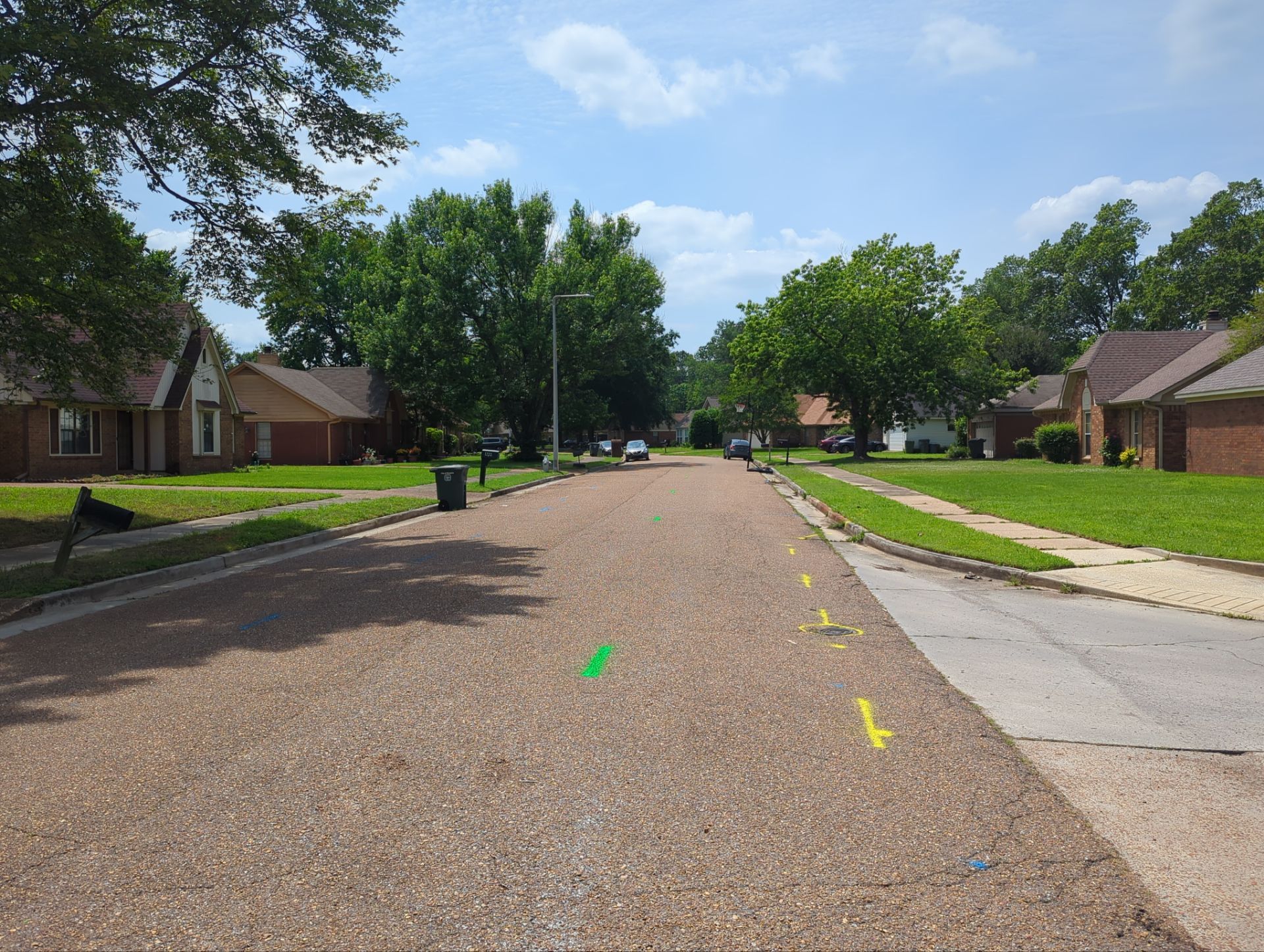 Utility R.O.W Locate for Survey and Design project by Alsip Locating Service, LLC