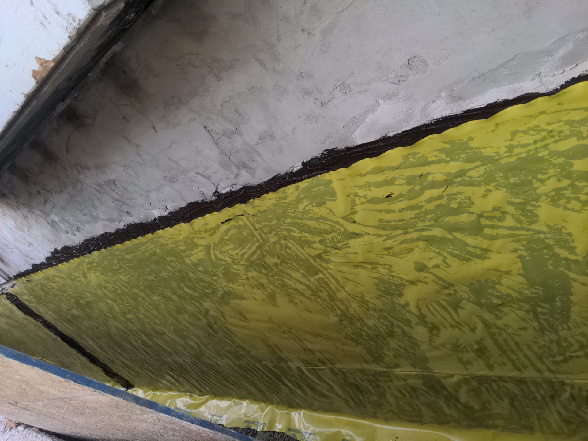 Basement Wall Rebuild with Exterior Waterproofing by Toledo Basement Repair