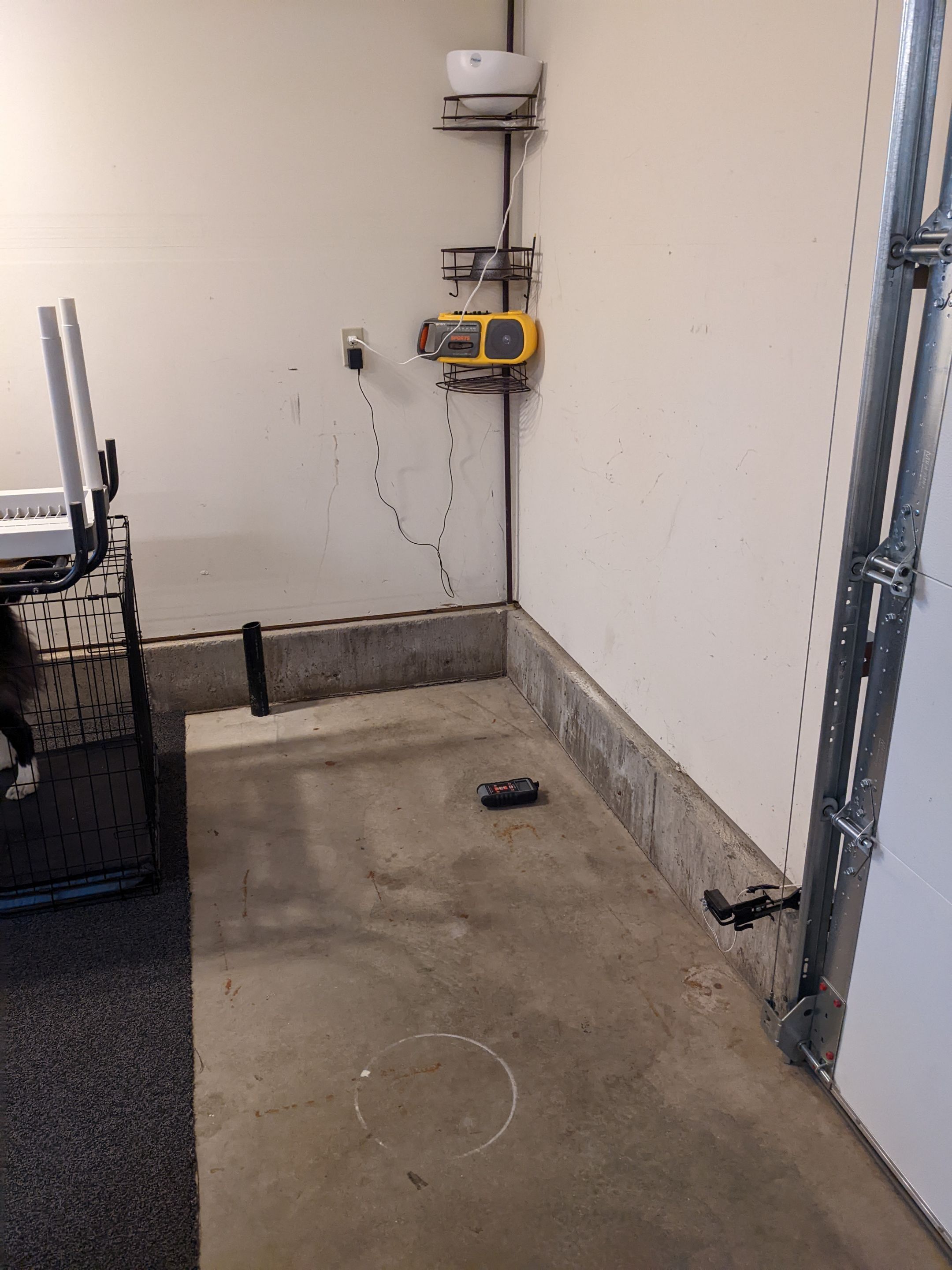 Garage Transformation using Pebble Beach by Croc Coatings, LLC