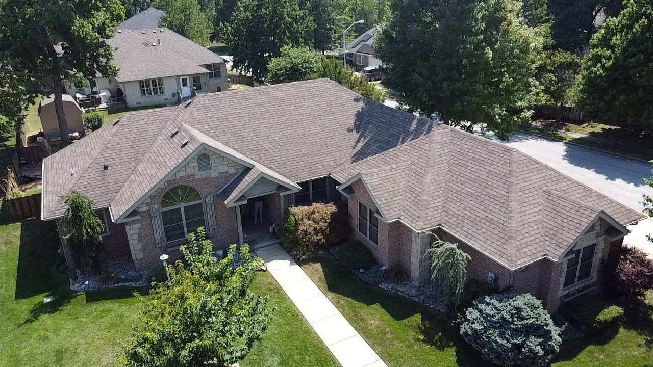 Residential Roofing + Gutters & Downspouts Install  by Titan Commercial & Residential Roofing 