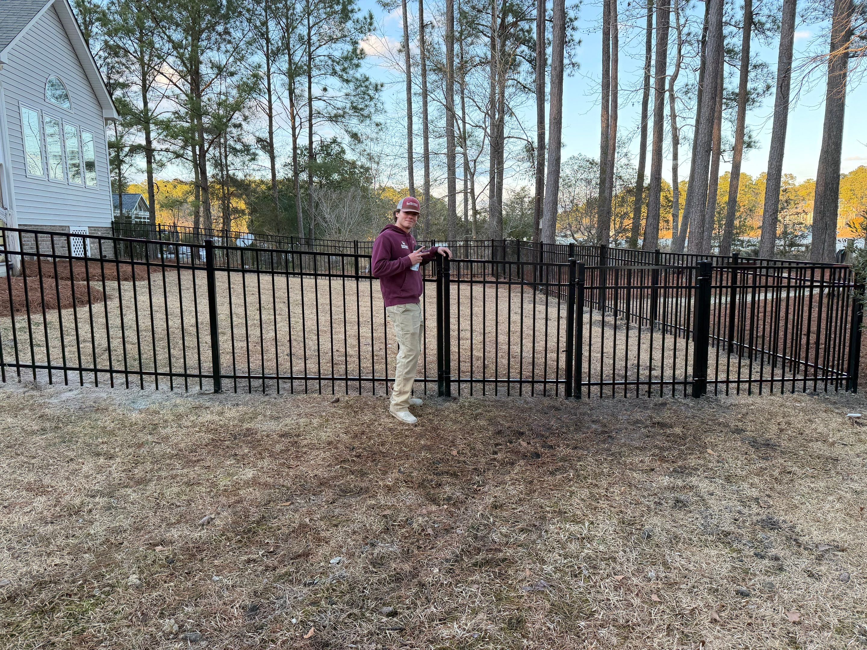 Project in Oriental by Superior Fence and Rail