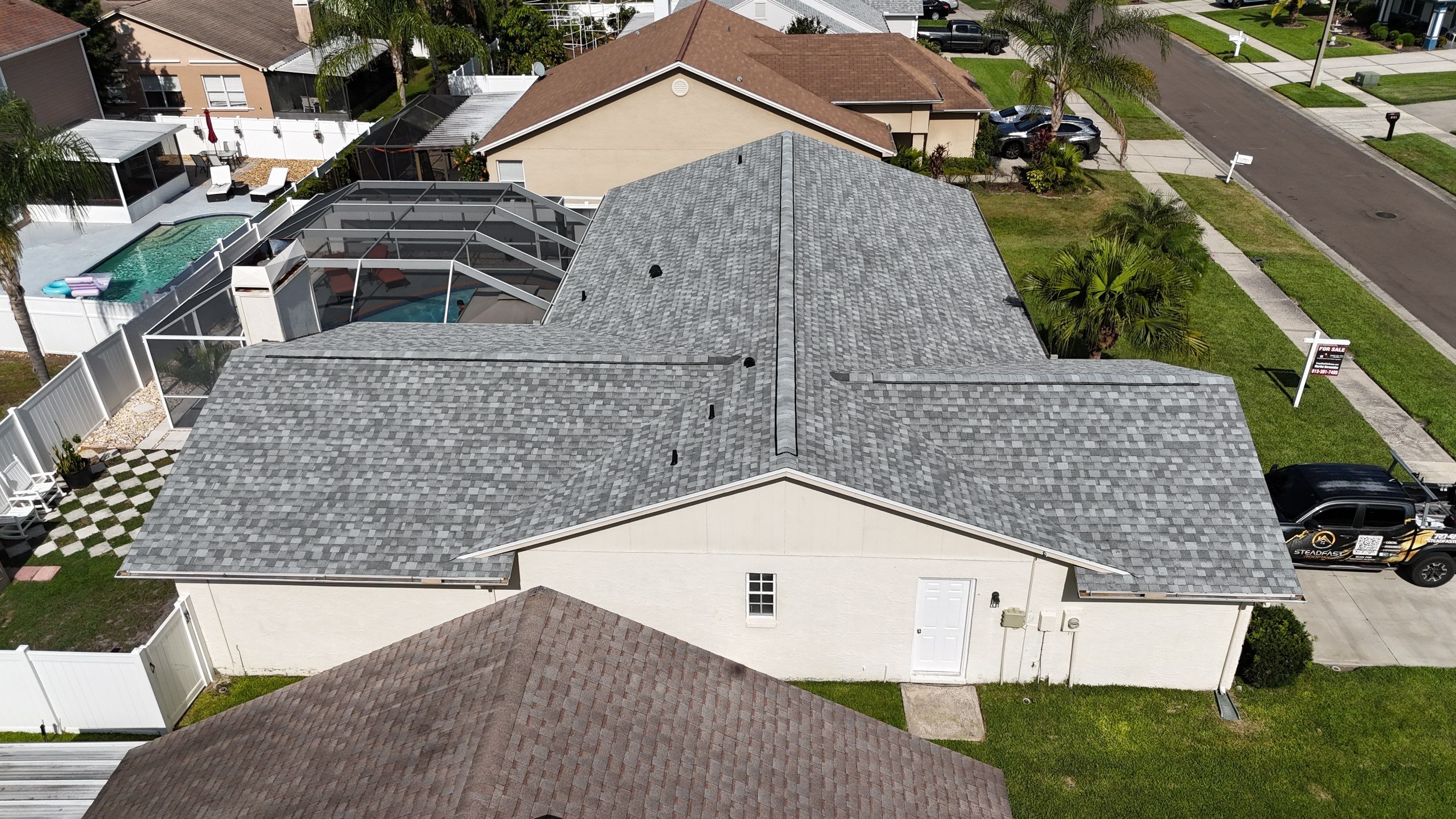 Roof Replacement in Tampa, FL by Steadfast Roofing 