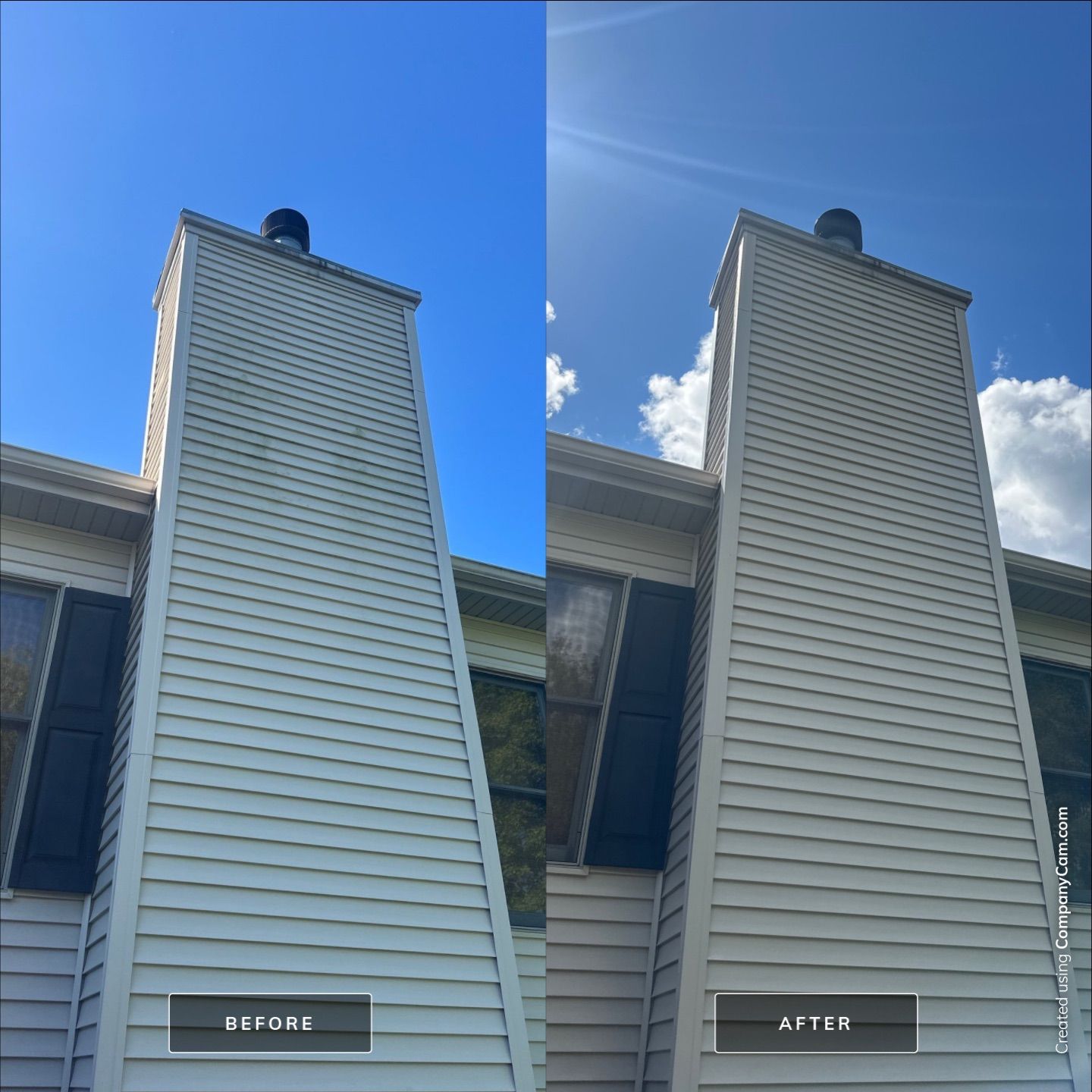 Project in Algonquin by Simmons Power & Soft Washing