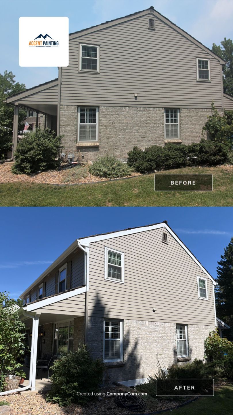 Project in Centennial, CO by Accent Painting