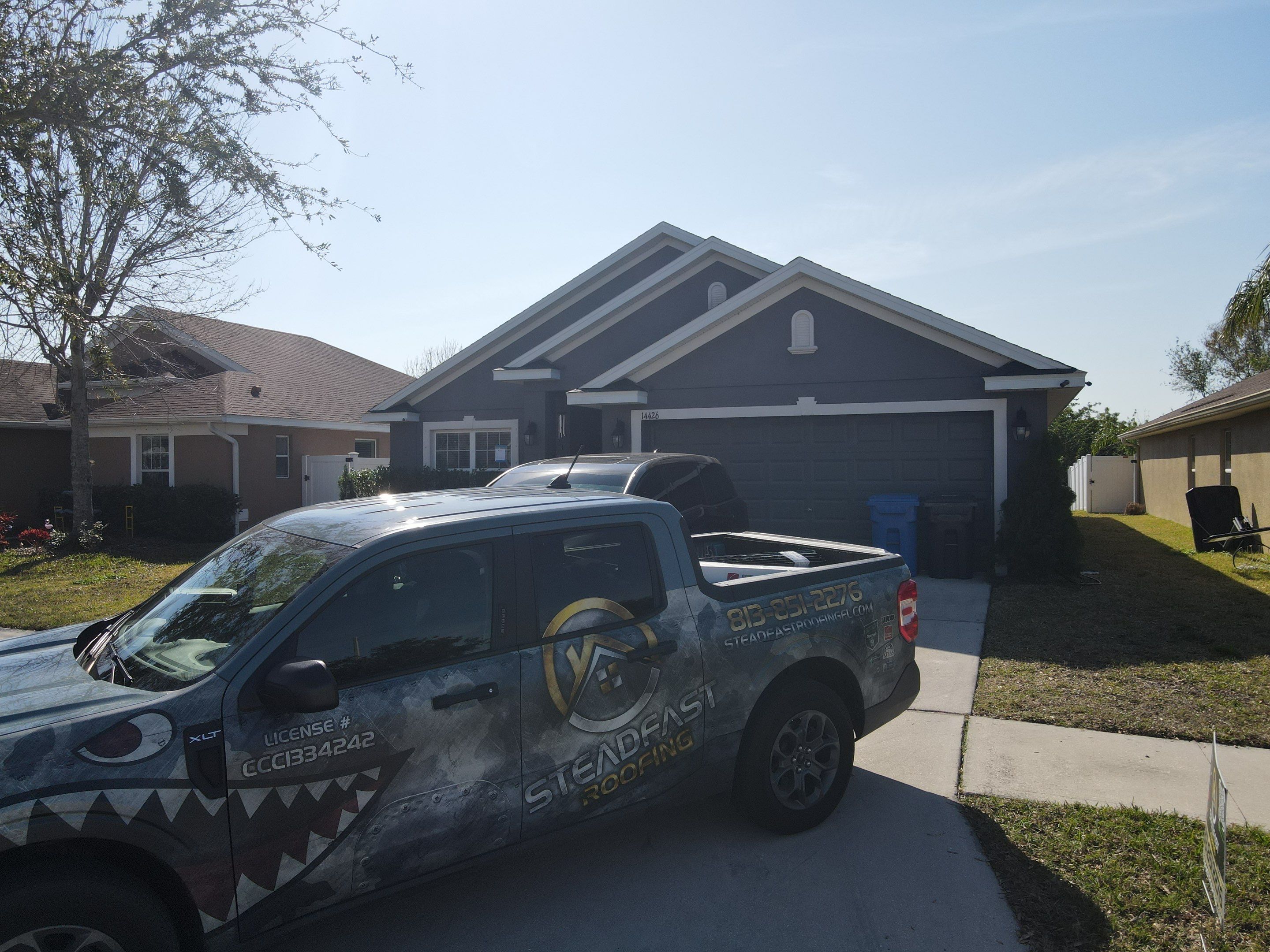 Roof Replacement in Wimauma, FL. by Steadfast Roofing
