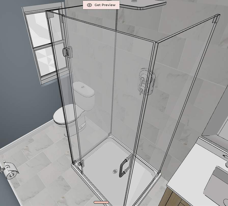 Bathroom Remodel using Tile by Home Concepts Construction