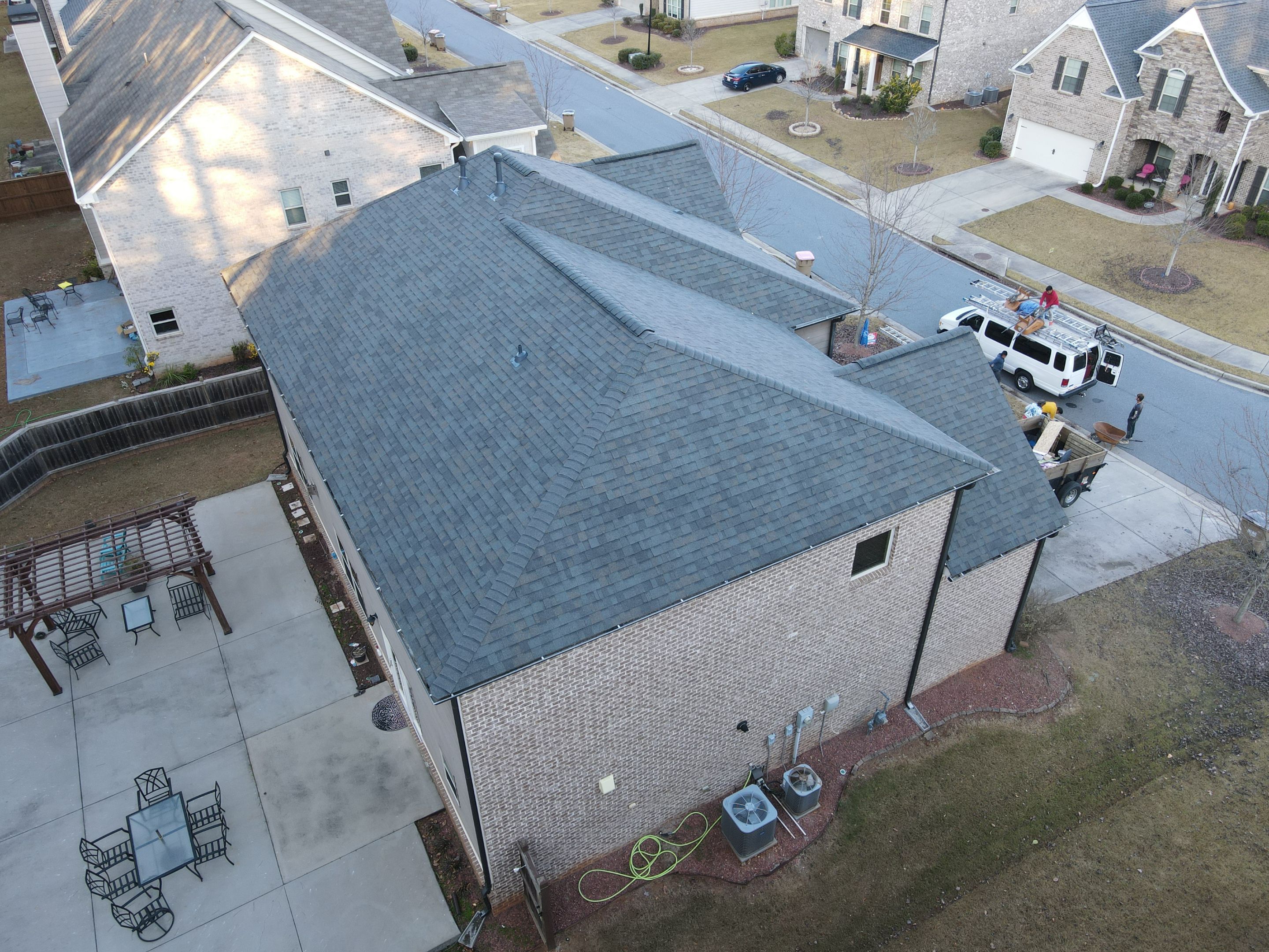 Residential Roofing Installation using Owens Corning by Inspector Roofing and Restoration