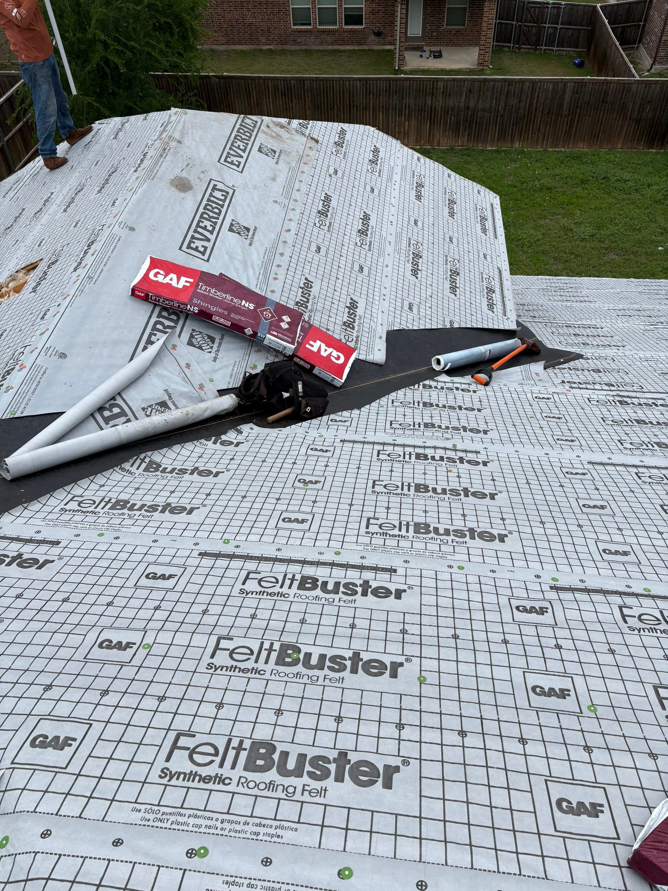 Roof Project in Anna- Insurance Funded by OTNT ROOFING