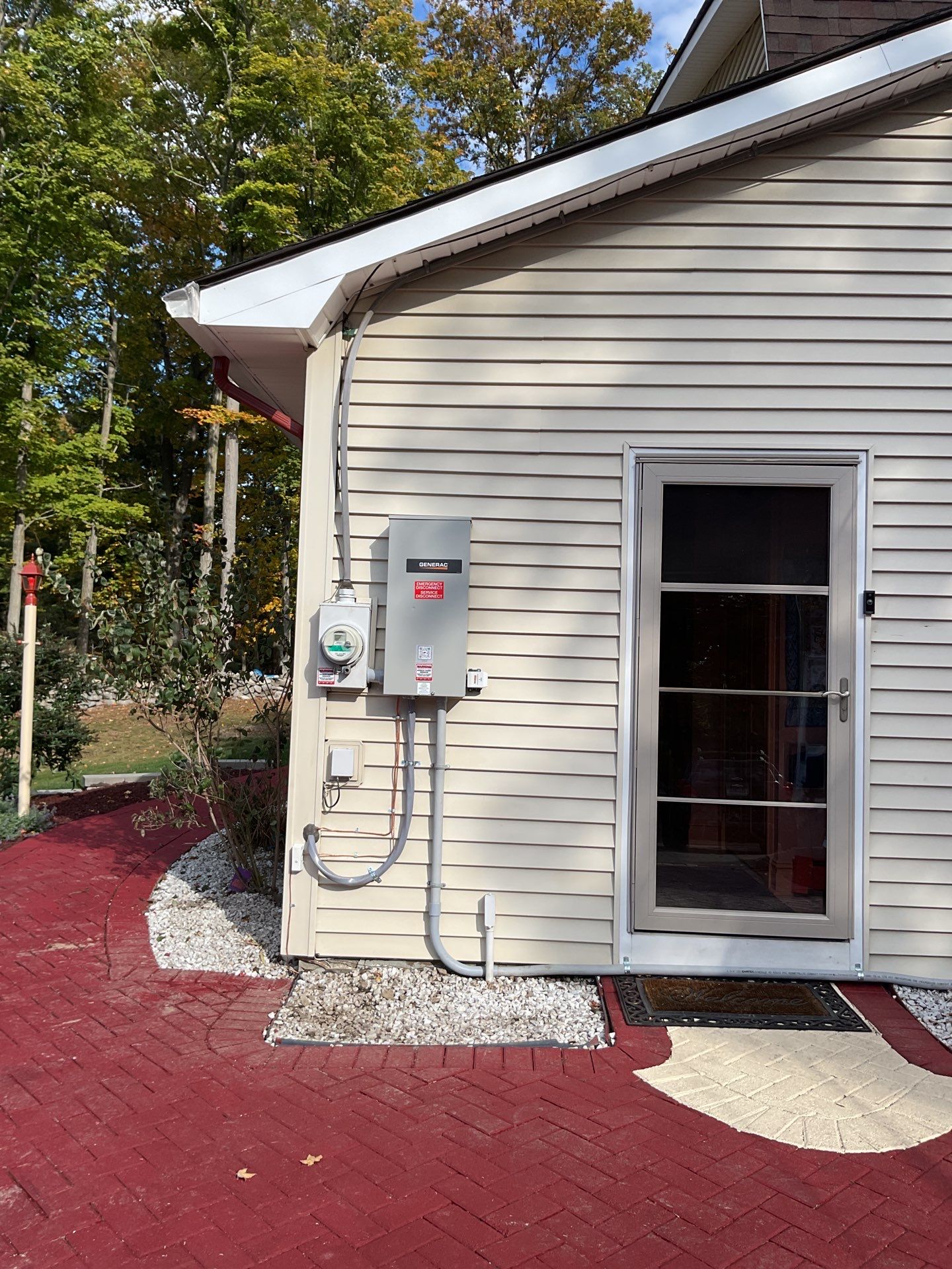 26kW Generac Generator Installed with 200A ATS by ZAM Electric