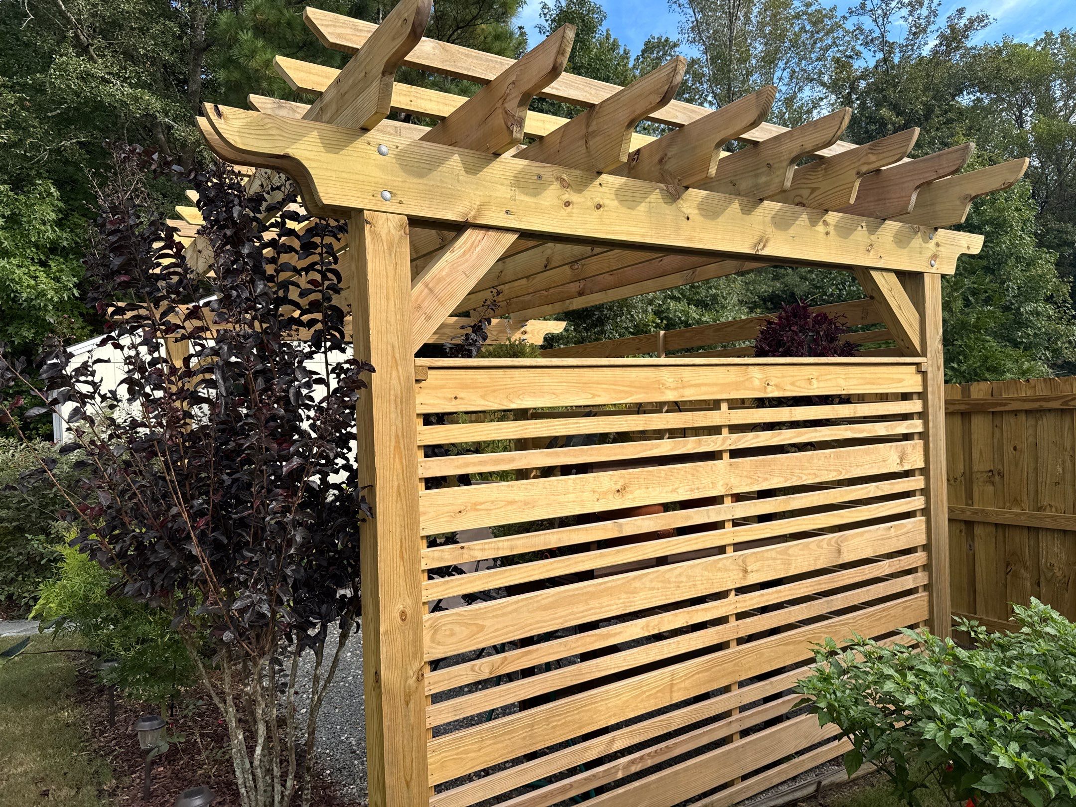 Pergola using Wood Sealant by DuraSeal