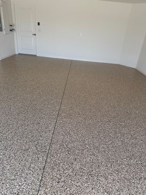 Garage and Lanai With Exterior Pad in Sandstone 