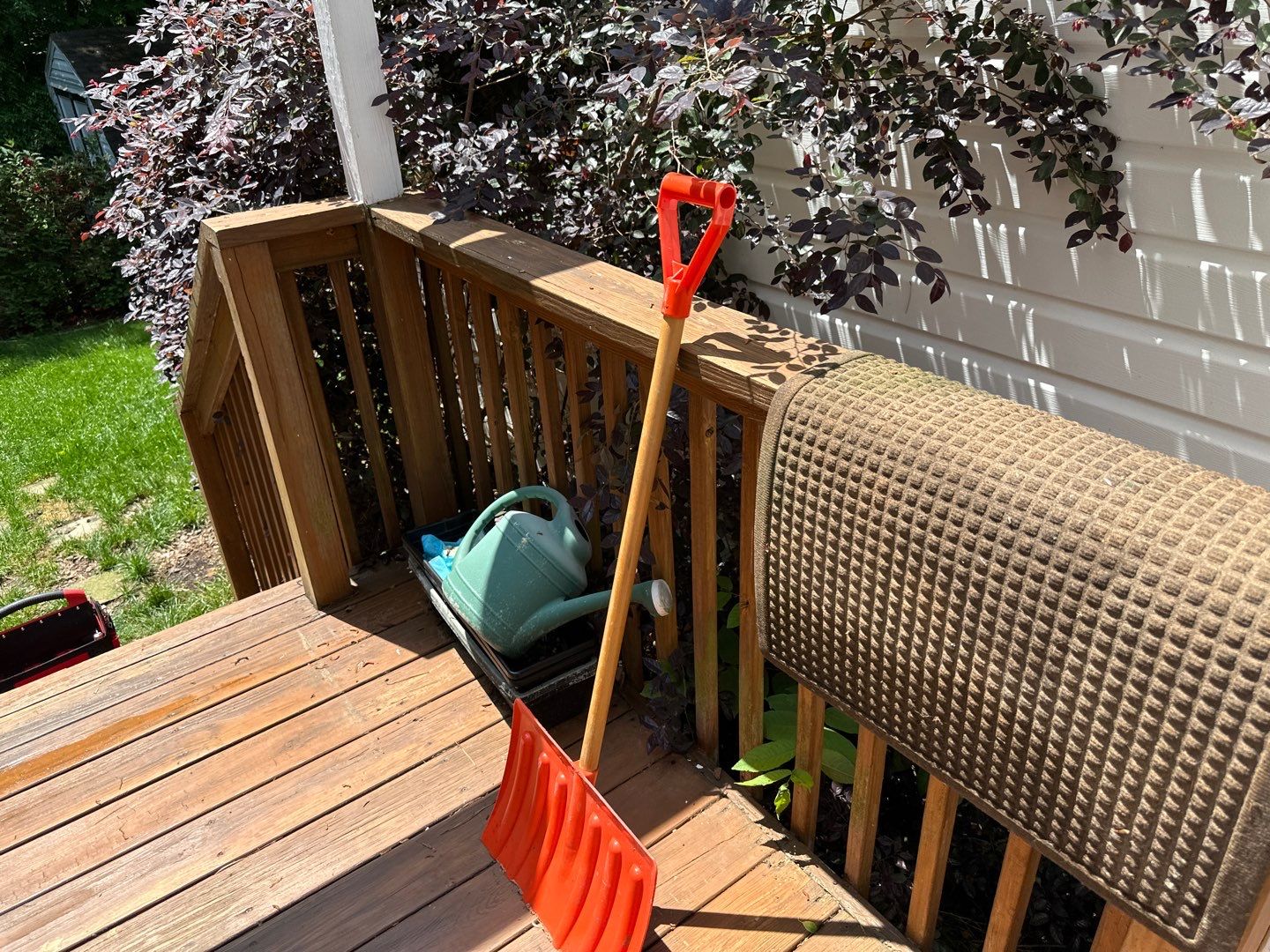 Weathered Deck using Wood Sealant by DuraSeal