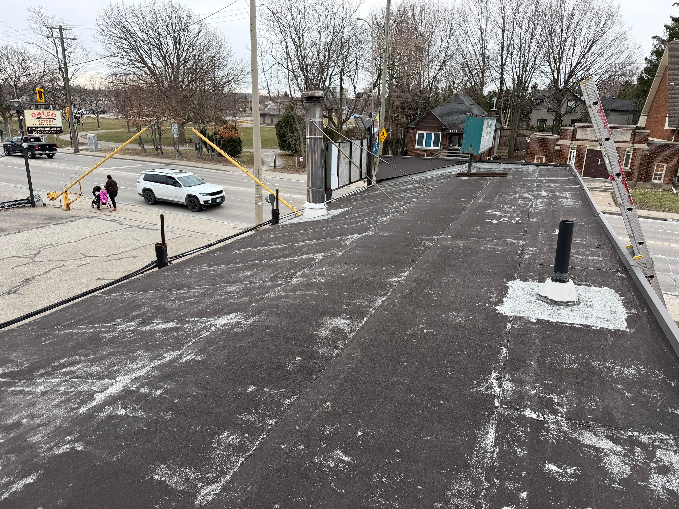 Project in Hamilton by The Roofing Crew