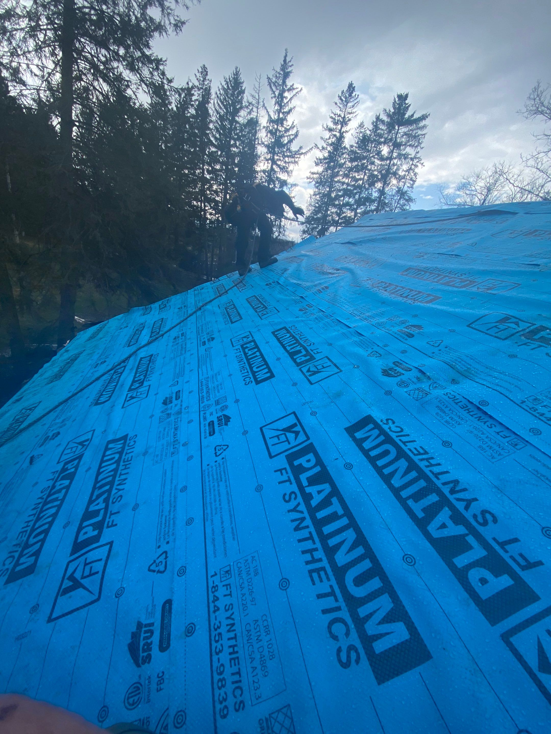 New Roof Installation using 16" Standing Seam Panels by Jay Carter Roofing & Sheet Metal