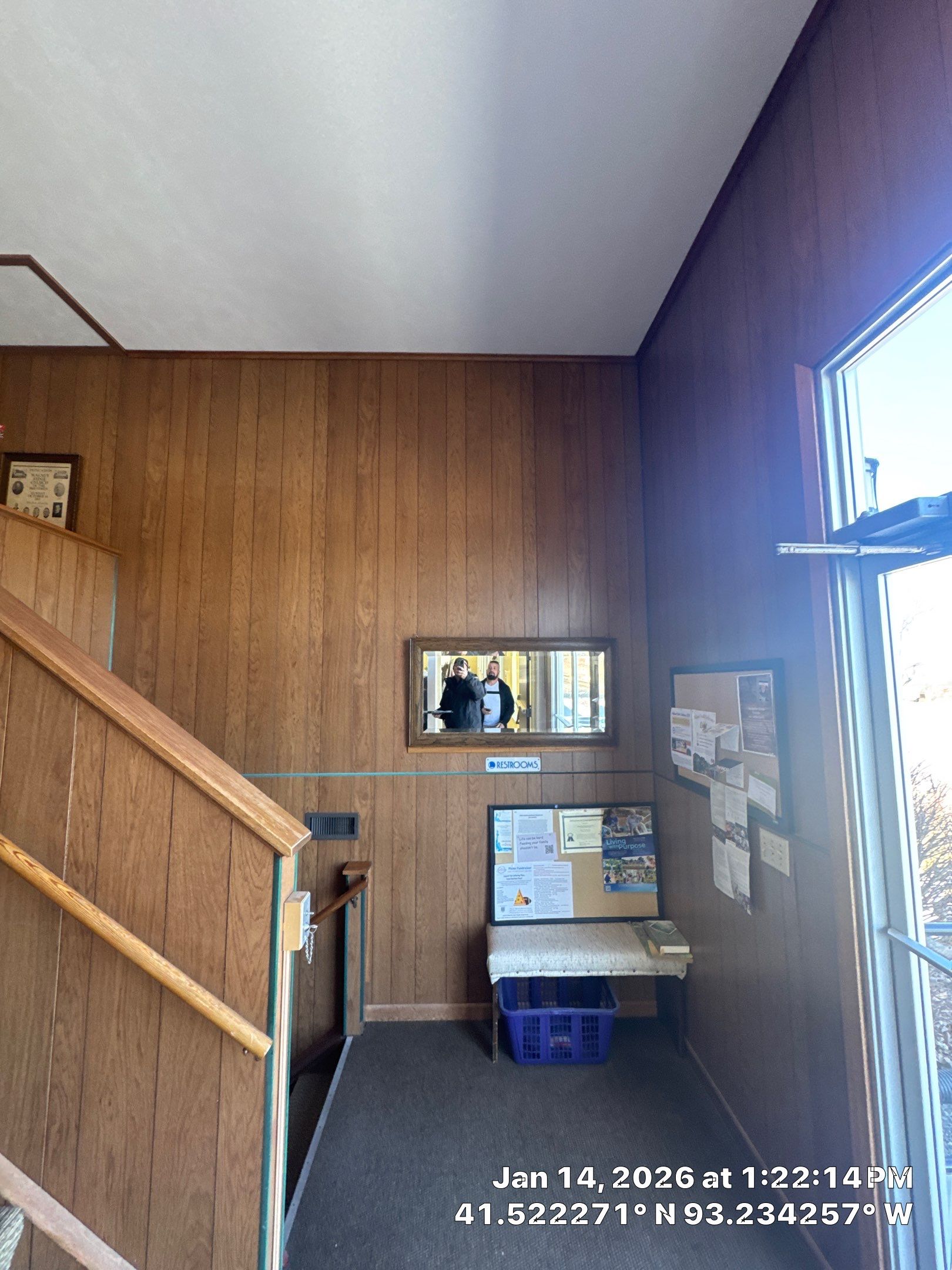 Interior Stairwell Transformation – Before & After by Midwest Paint LLC