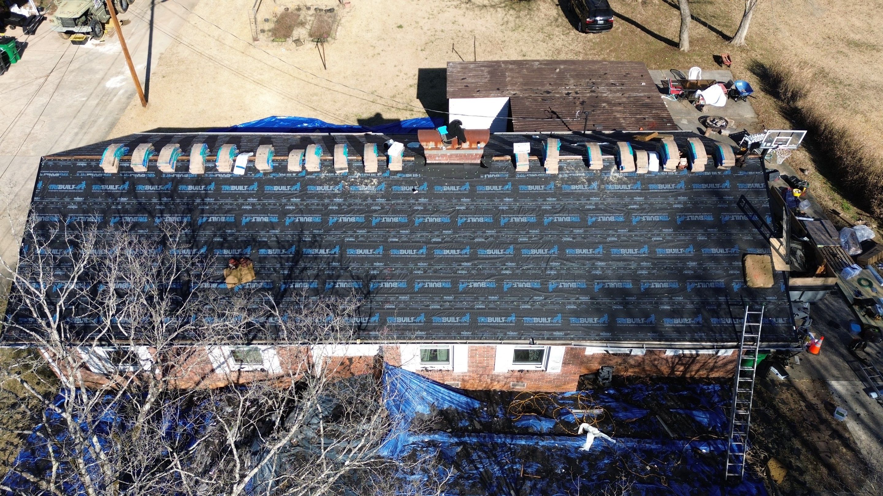 Roof replacement by hail damage  by Just Brilliant Restoration JBR