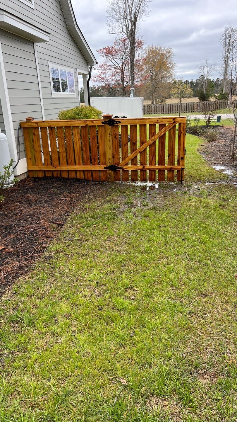 Fence using Wood Sealant by DuraSeal