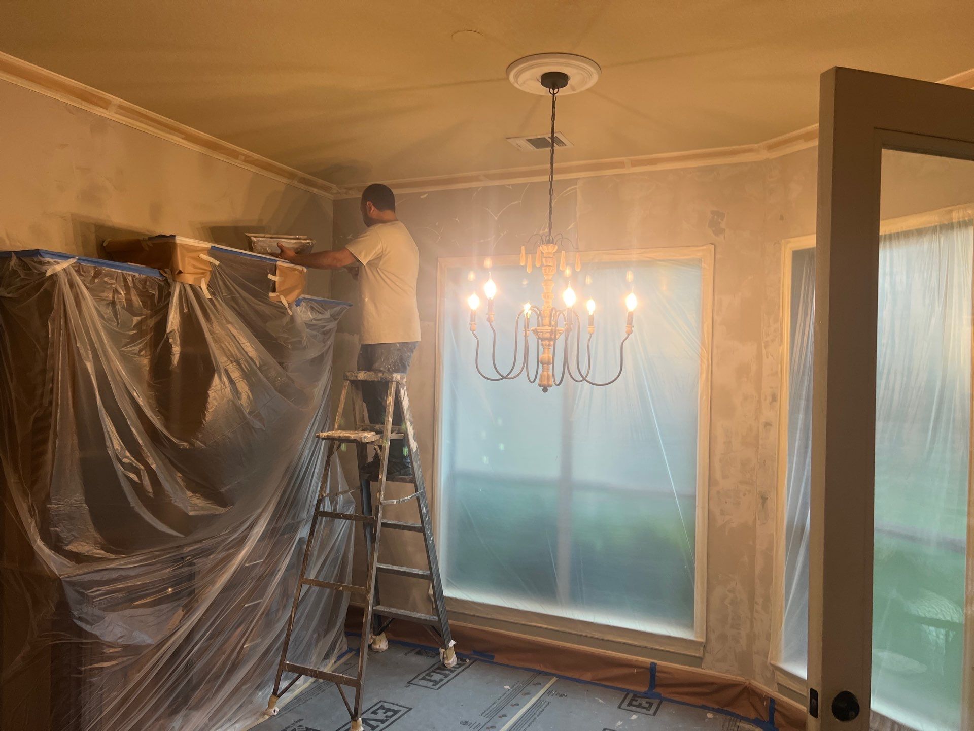 Interior Repainting Project in Frisco by Nomad Painting