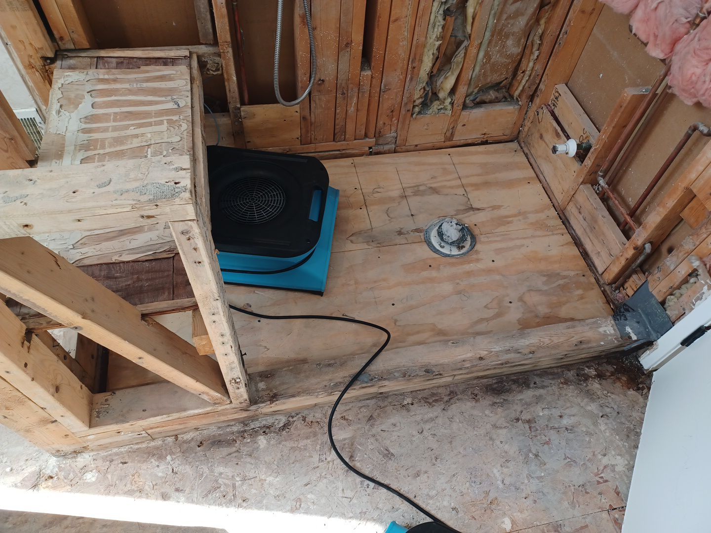 Project in West Bloomfield Township by EzDry Water Mitigation & Property Restoration